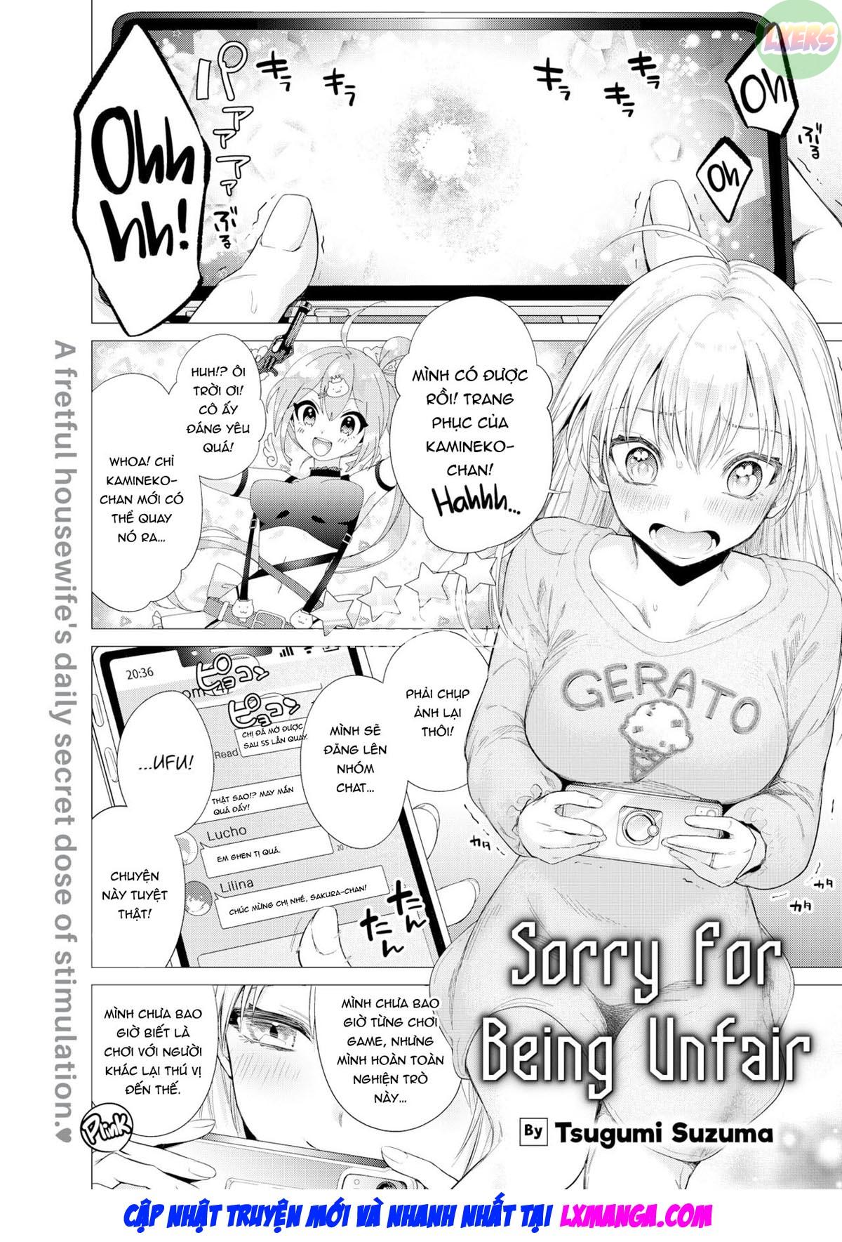 Sorry For Being Unfair Oneshot - Page 4