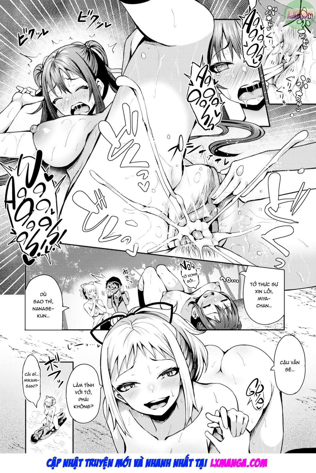 Stranded on a Desert Island Where I Can Creampie All the Girls I Want ~Making My Female Classmates Into My Harem Ch. 11 - Page 20