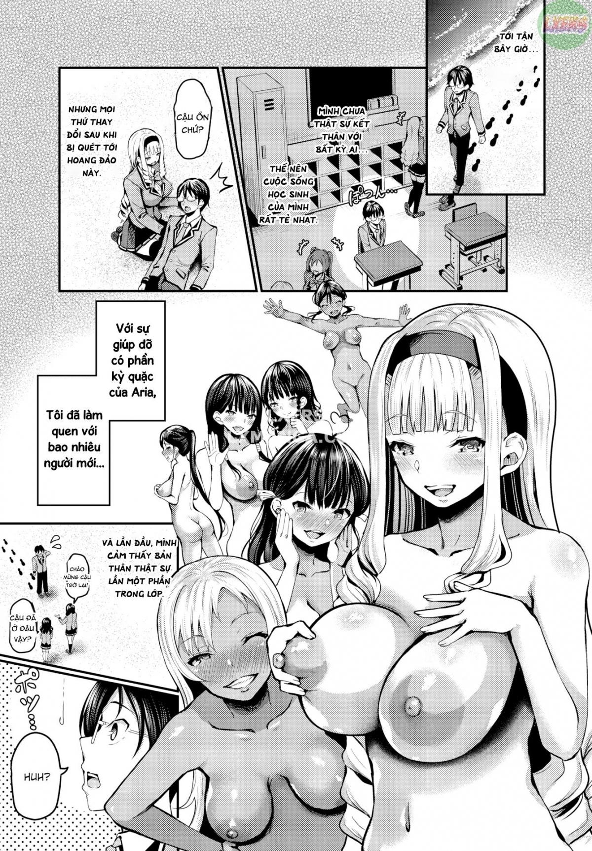 Stranded on a Desert Island Where I Can Creampie All the Girls I Want ~Making My Female Classmates Into My Harem Chap 7 - Page 5