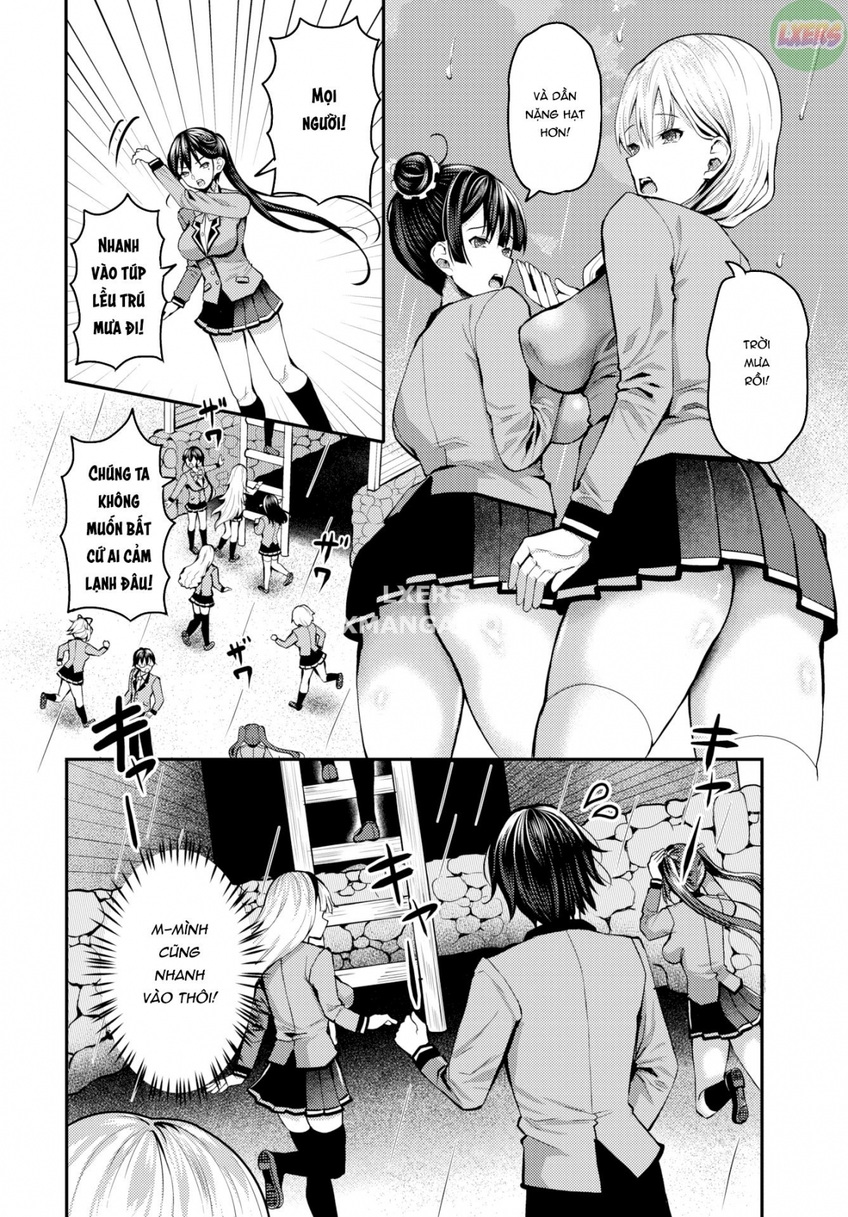 Stranded on a Desert Island Where I Can Creampie All the Girls I Want ~Making My Female Classmates Into My Harem Chap 7 - Page 6