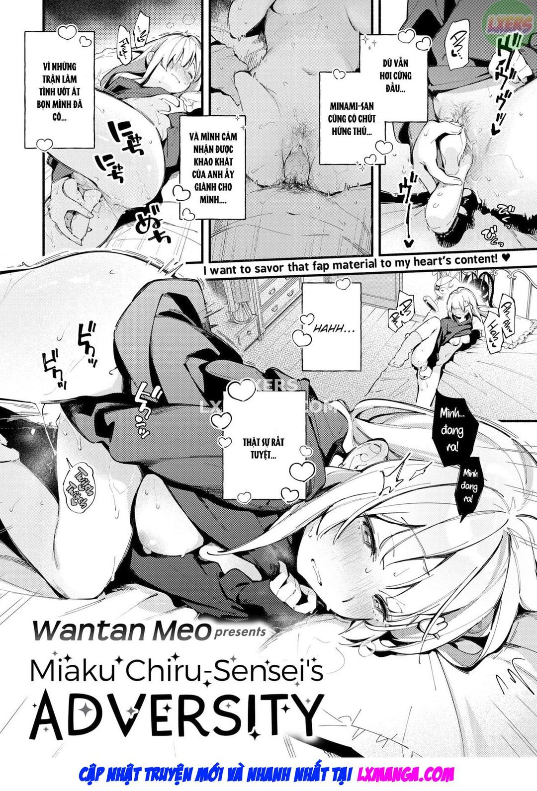 Sự điên cuồng của Miaku Chiru-sensei Ch. 02 - Page 3