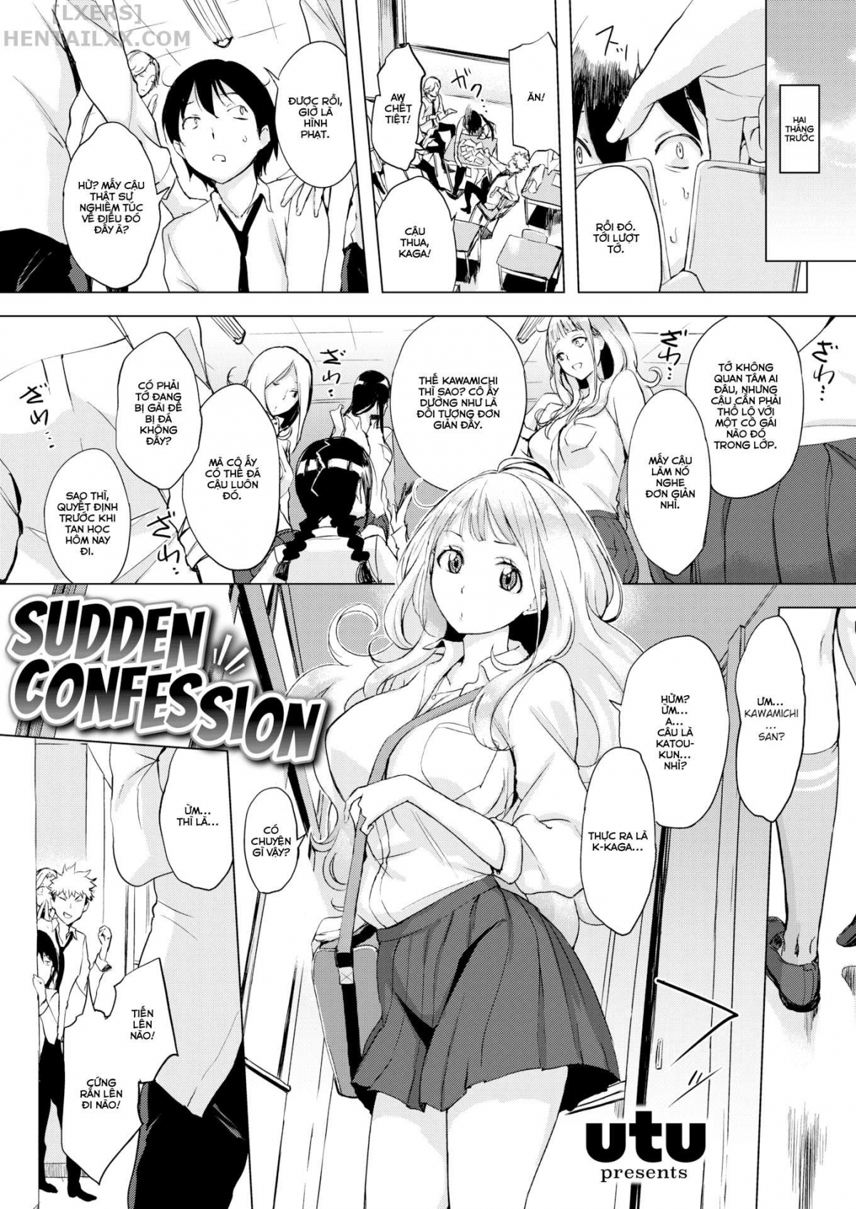 SUDDEN CONFESSION Oneshot - Page 9