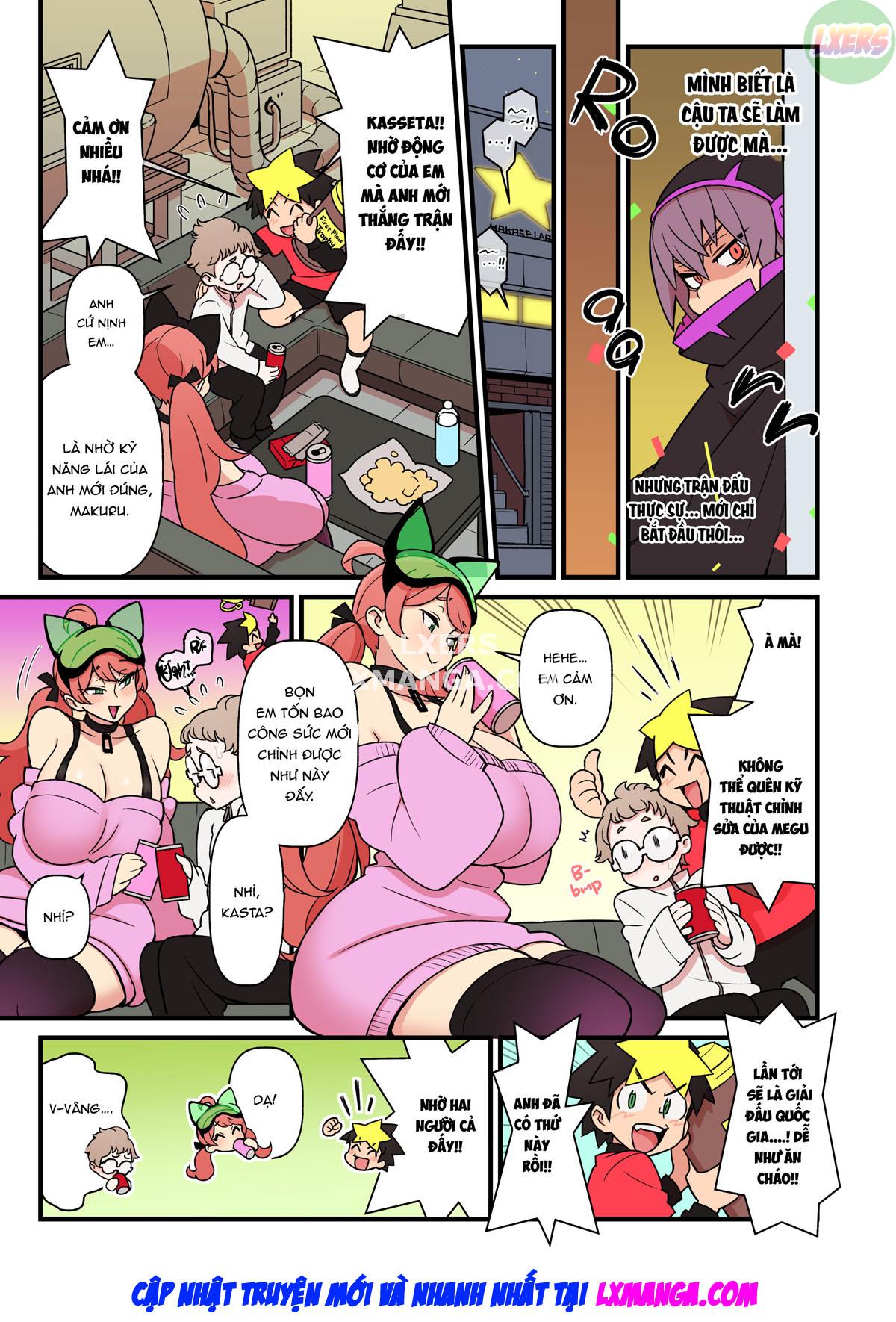 Super Dendo Ride Battle Oneshot - Page 9