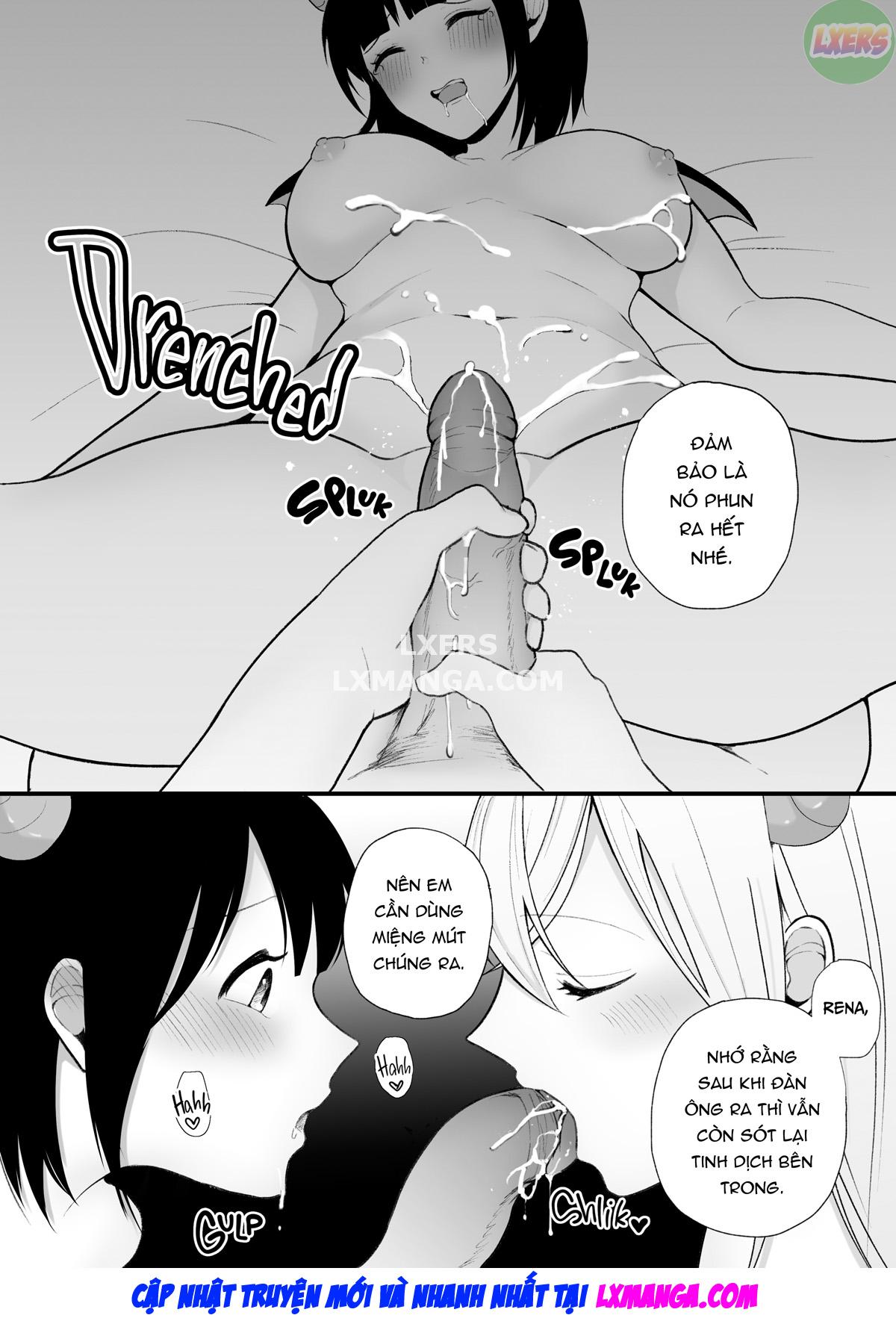 Sweet Sucking Succubus Sisters Oneshot - Page 39