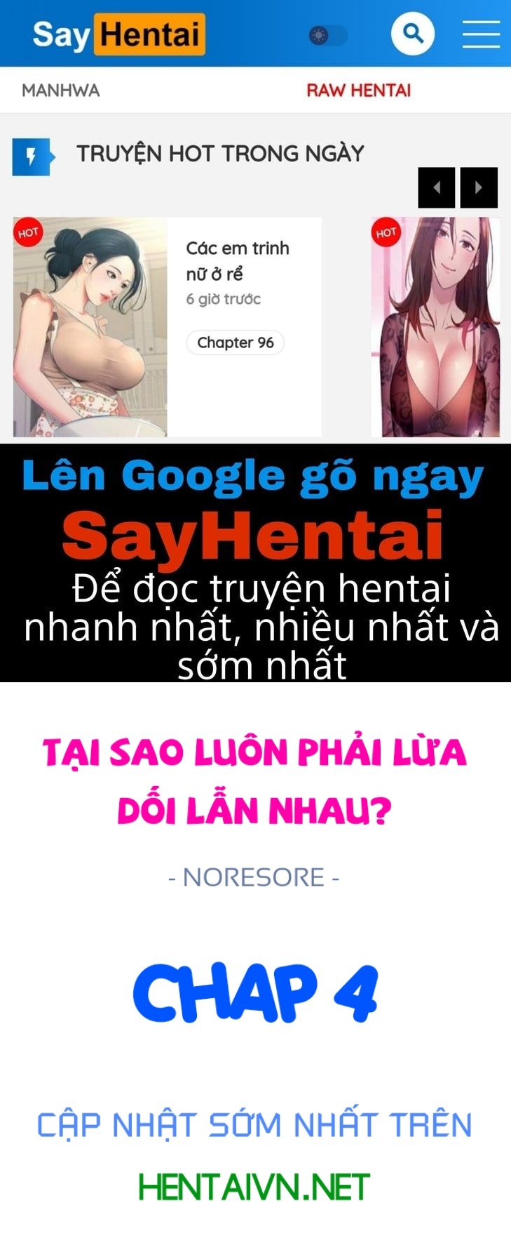 Tại sao luôn phải lừa dối lẫn nhau? Chap 4: Xin hãy trừng phạt em! - Page 1