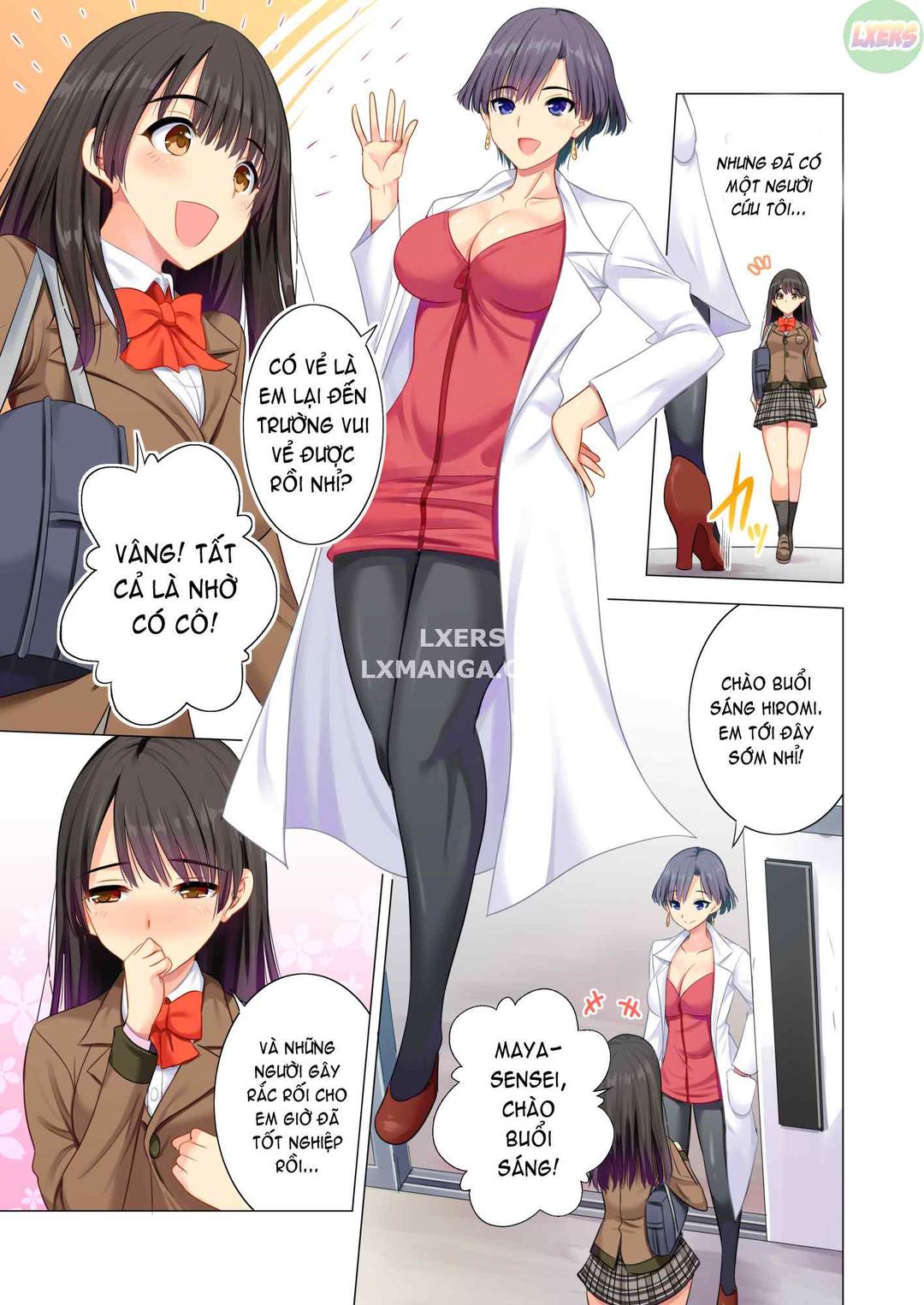 Taiiku Kyoushi ni Kegasareta Yuri no Hanazono Oneshot - Page 6