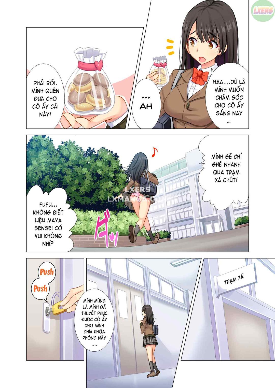 Taiiku Kyoushi ni Kegasareta Yuri no Hanazono Oneshot - Page 9