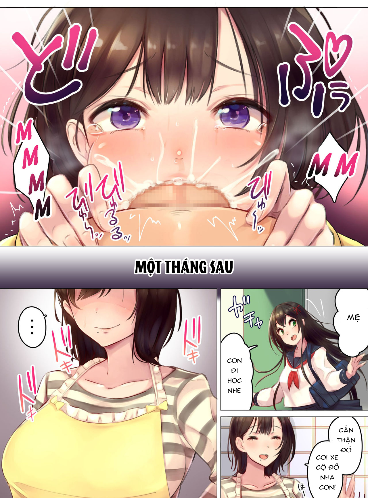 Tainou Yachin wa Karada Barai de ~Kichiku Ooya ni Netorareru Bijin Oyako~ Oneshot - Page 8