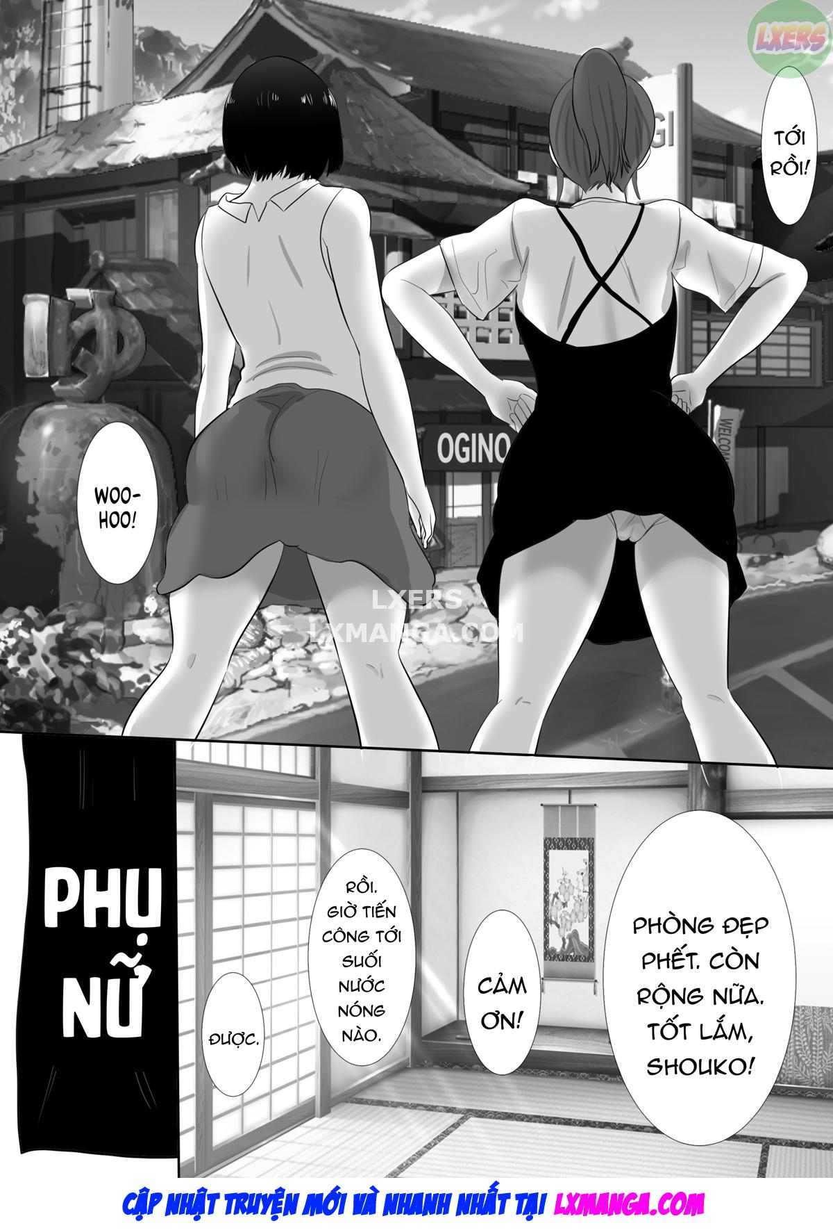 Taken at the Hot Spring - My Busty Honey and Her Pal's Hung Boyfriend Chapter 1 - Page 9