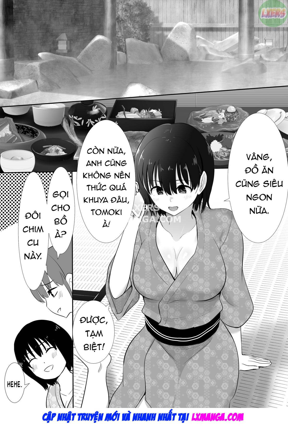 Taken at the Hot Spring - My Busty Honey and Her Pal's Hung Boyfriend Chapter 1 - Page 11