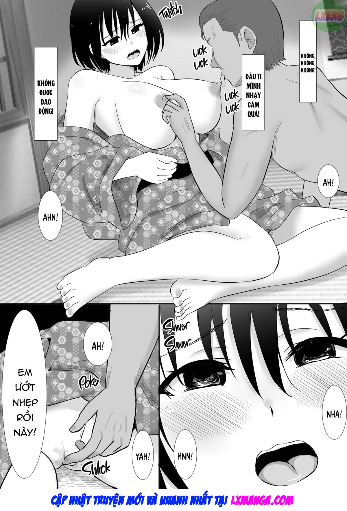 Taken at the Hot Spring - My Busty Honey and Her Pal's Hung Boyfriend Chapter 1 - Page 20