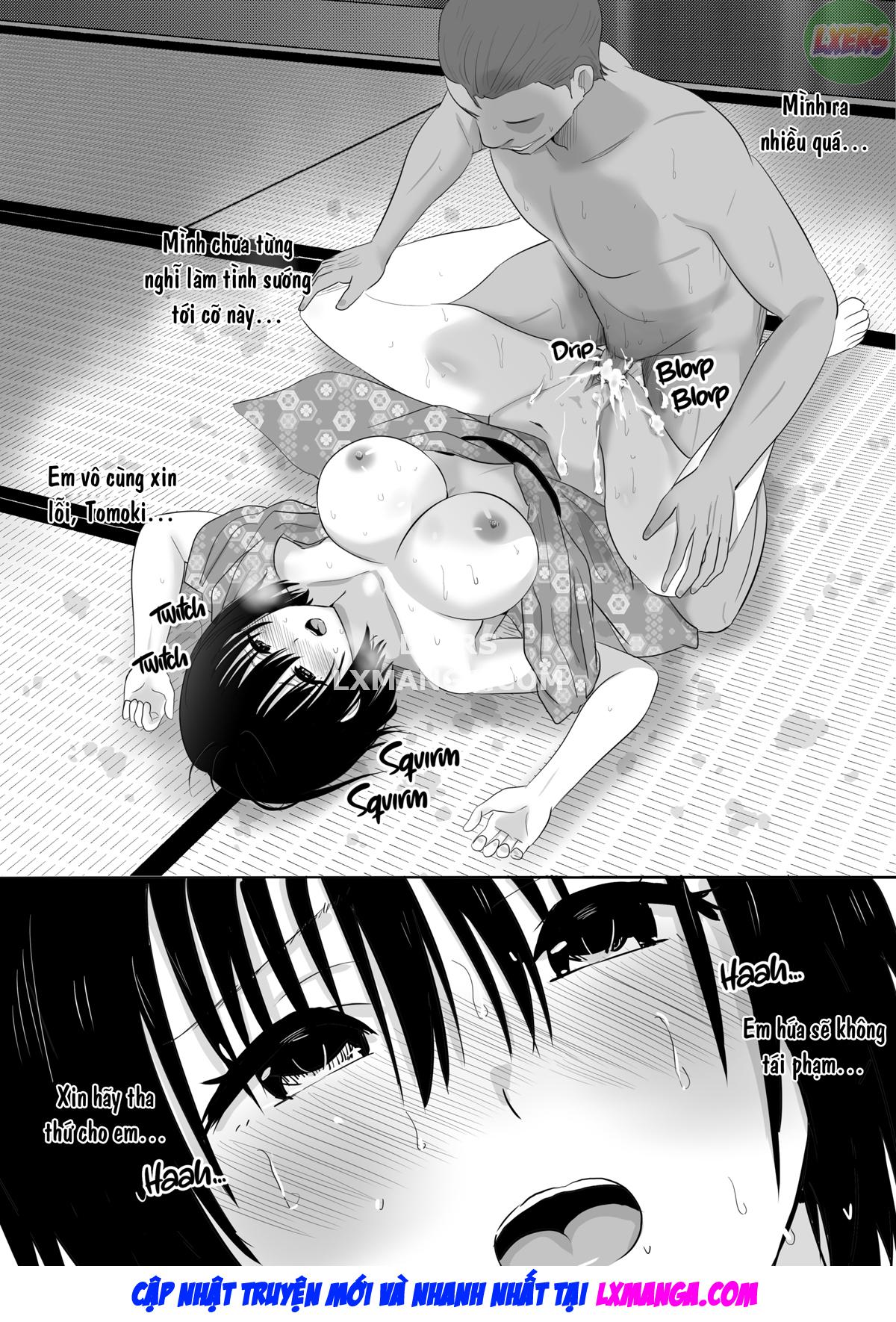 Taken at the Hot Spring - My Busty Honey and Her Pal's Hung Boyfriend Chapter 1 - Page 31