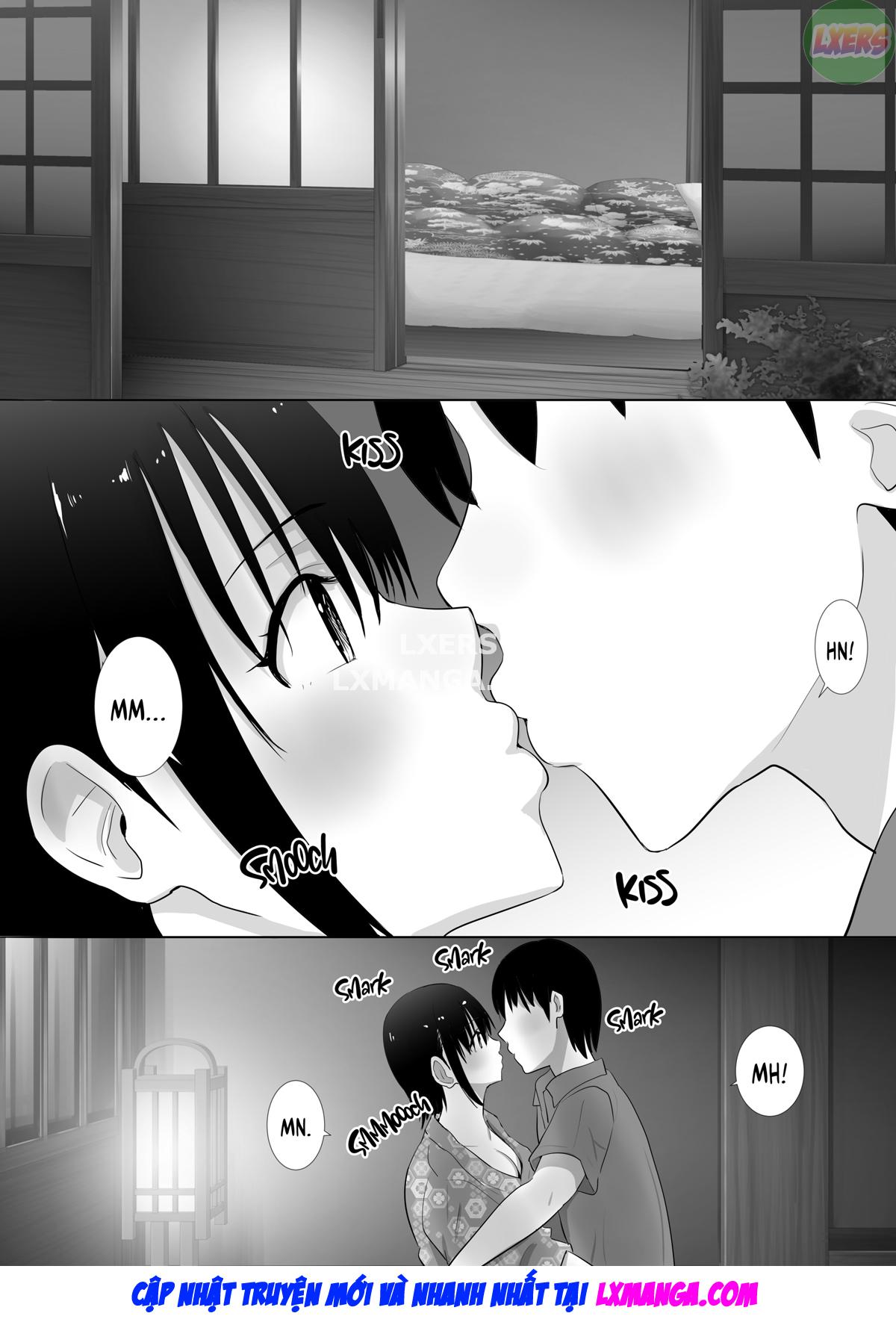 Taken at the Hot Spring - My Busty Honey and Her Pal's Hung Boyfriend Chapter 2 END - Page 18