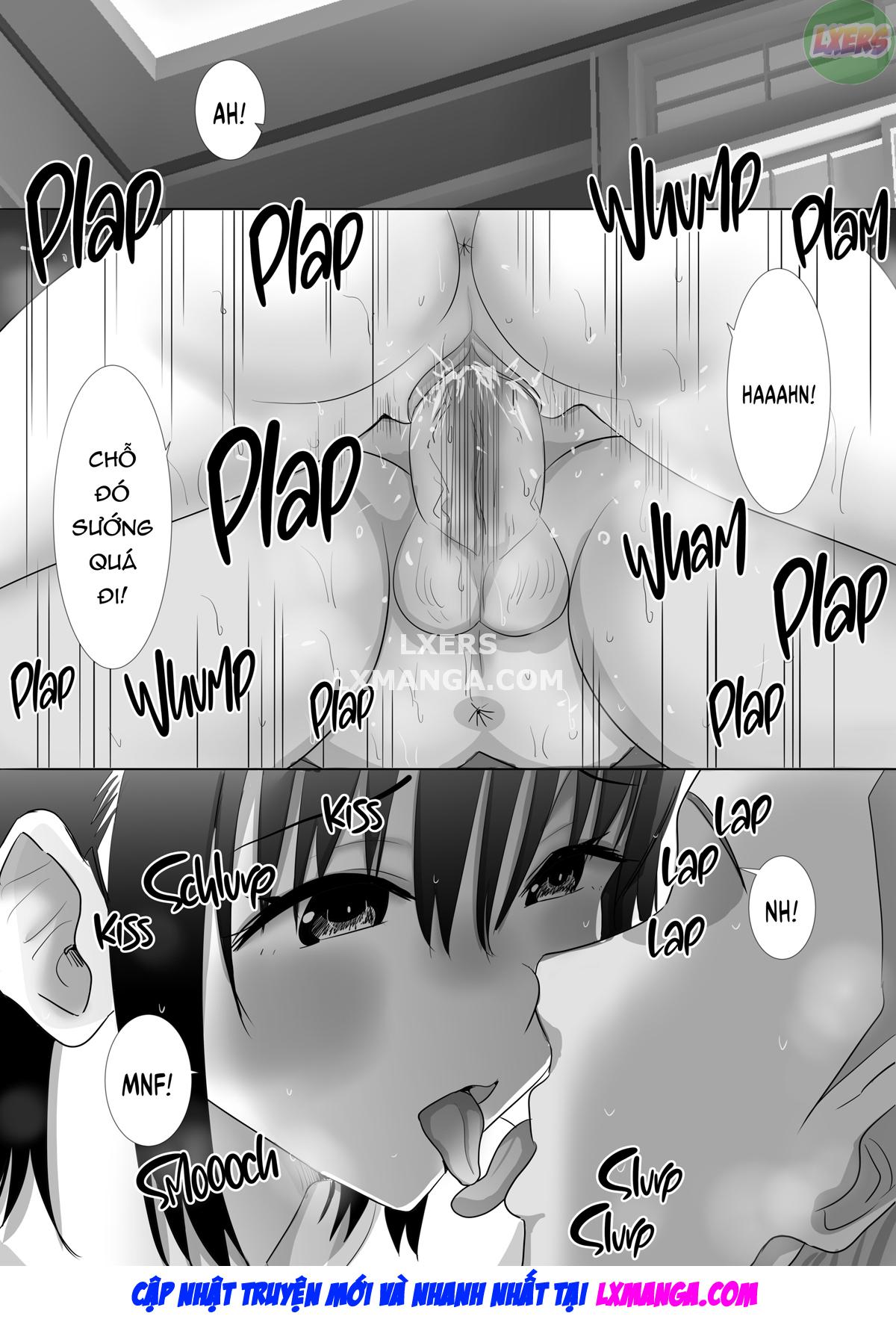 Taken at the Hot Spring - My Busty Honey and Her Pal's Hung Boyfriend Chapter 2 END - Page 41