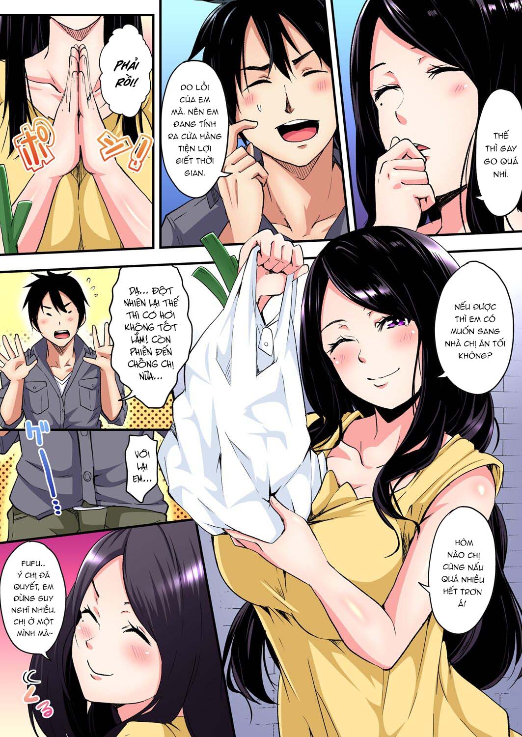 Tắm cùng chị vợ Chap 04 - Hội bà mẹ bỉm sữa HOUZUKI KANAME - Page 8