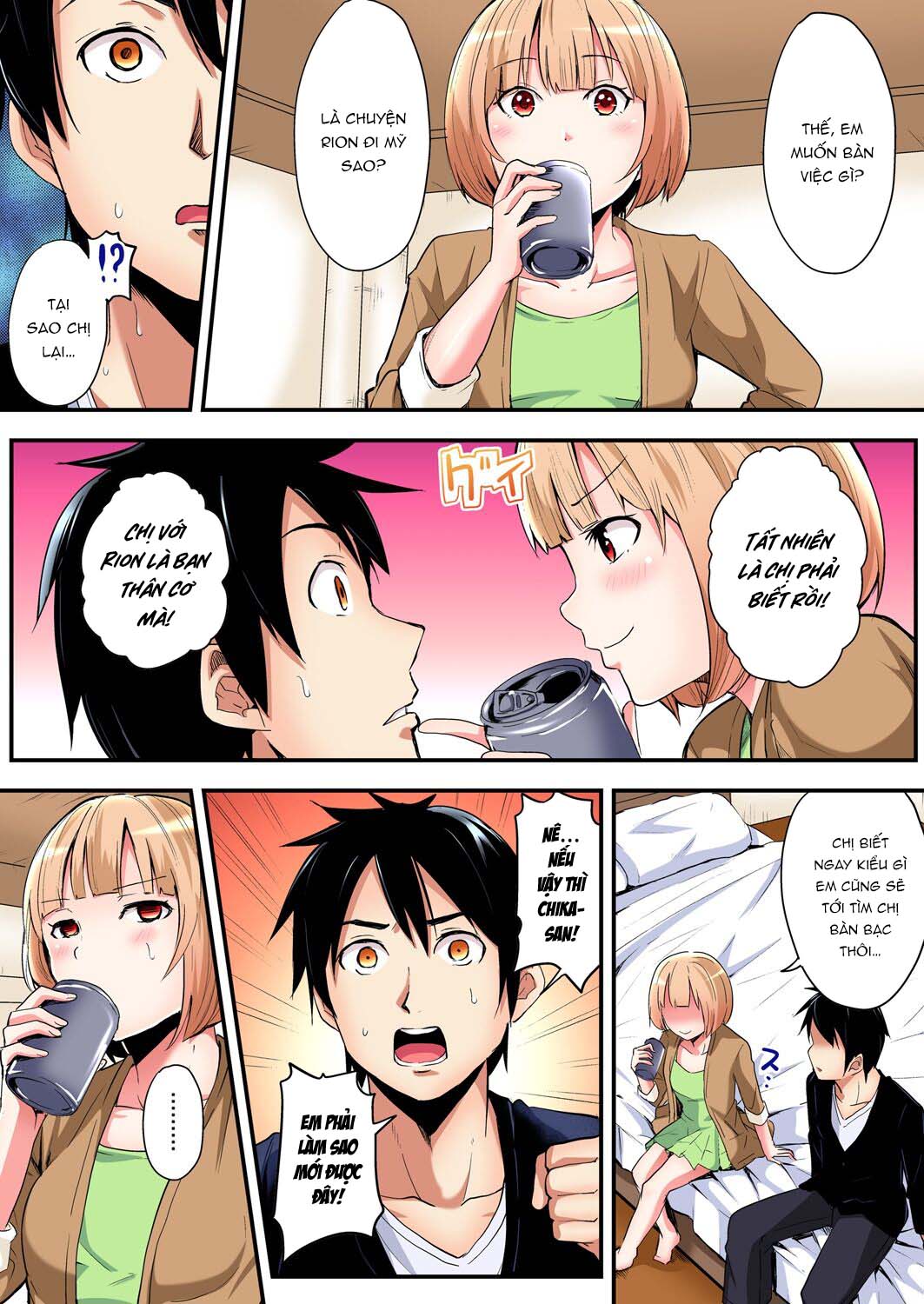 Tắm cùng chị vợ Chap 08 - Chị dâu đi Mỹ còn chị bạn Chika-chan mà - Page 12