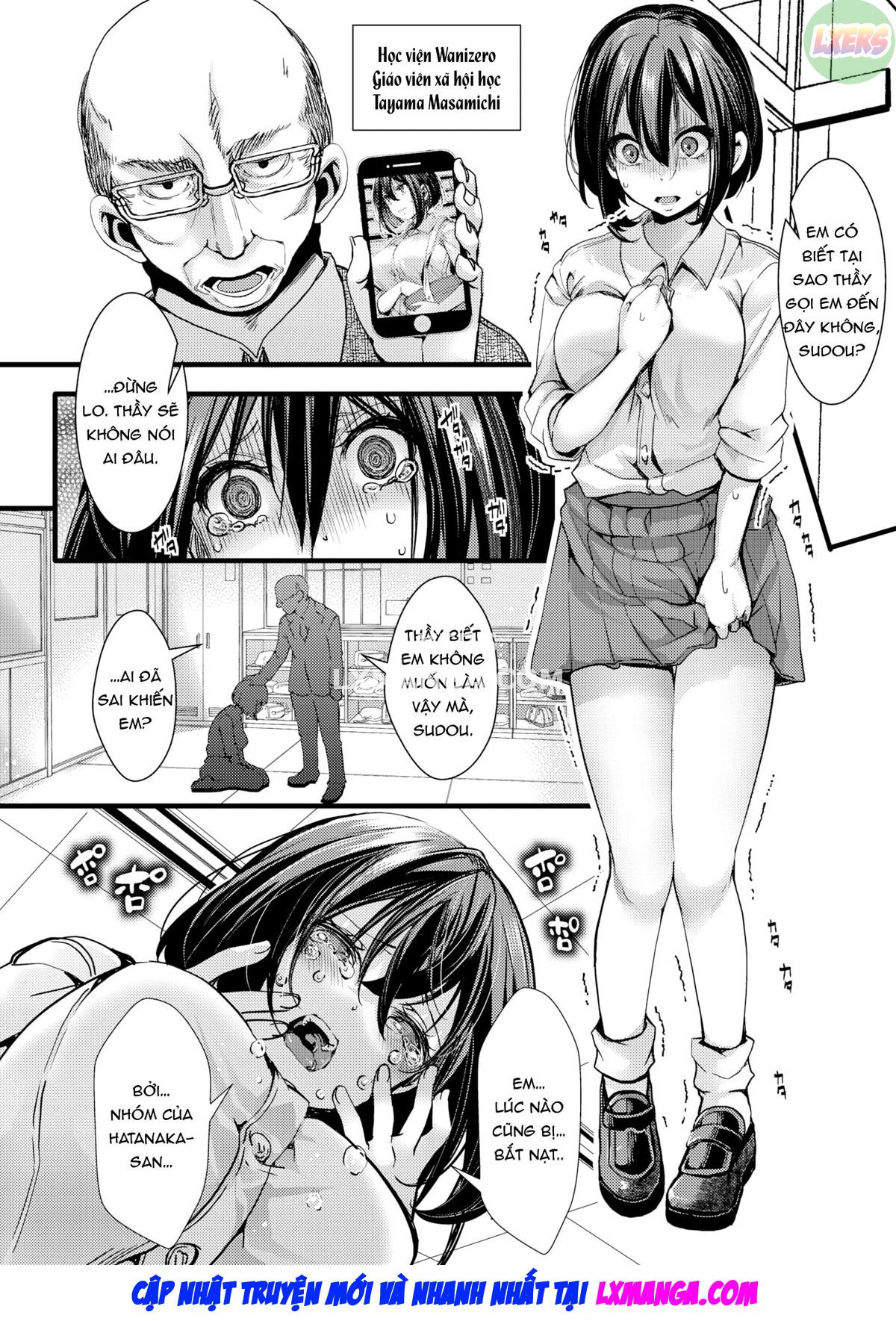 Teacher at Bottom-Level Middle School Blackmails a Student Into a Life of Non-stop Sex Oneshot - Page 5