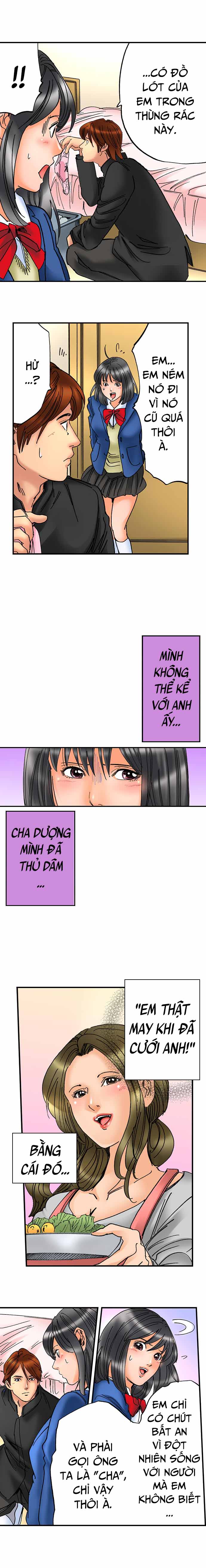 Tên cha dượng có mưu đồ với cô con gái. Chapter 3 - Page 11