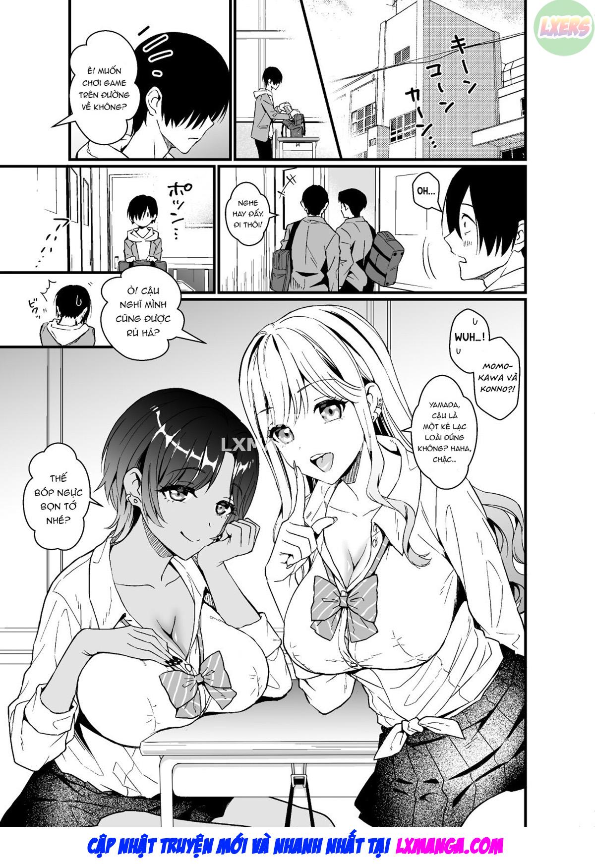 That Time Gyarus Asked Me to Grope their Tits After Class Oneshot - Page 6