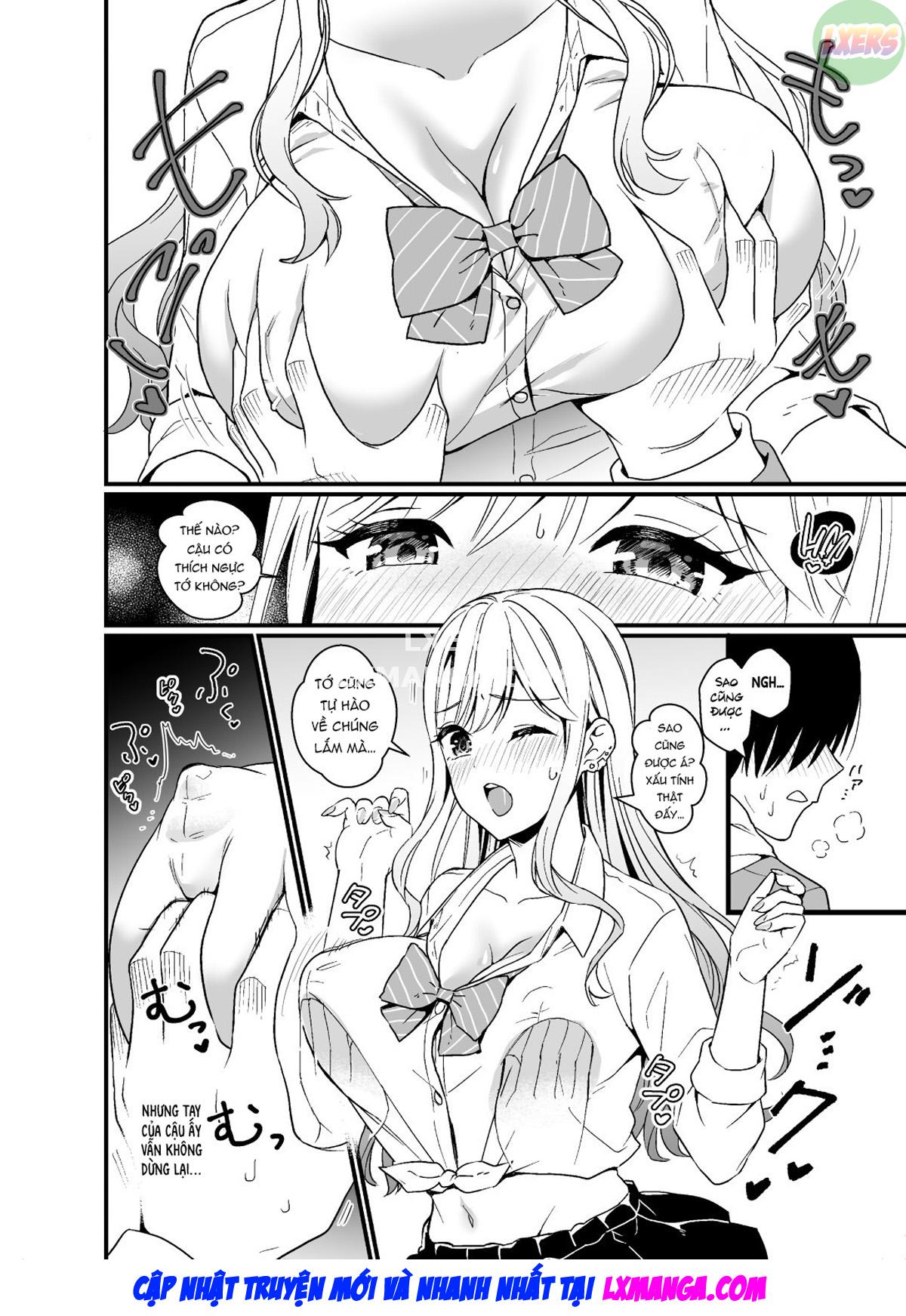 That Time Gyarus Asked Me to Grope their Tits After Class Oneshot - Page 9