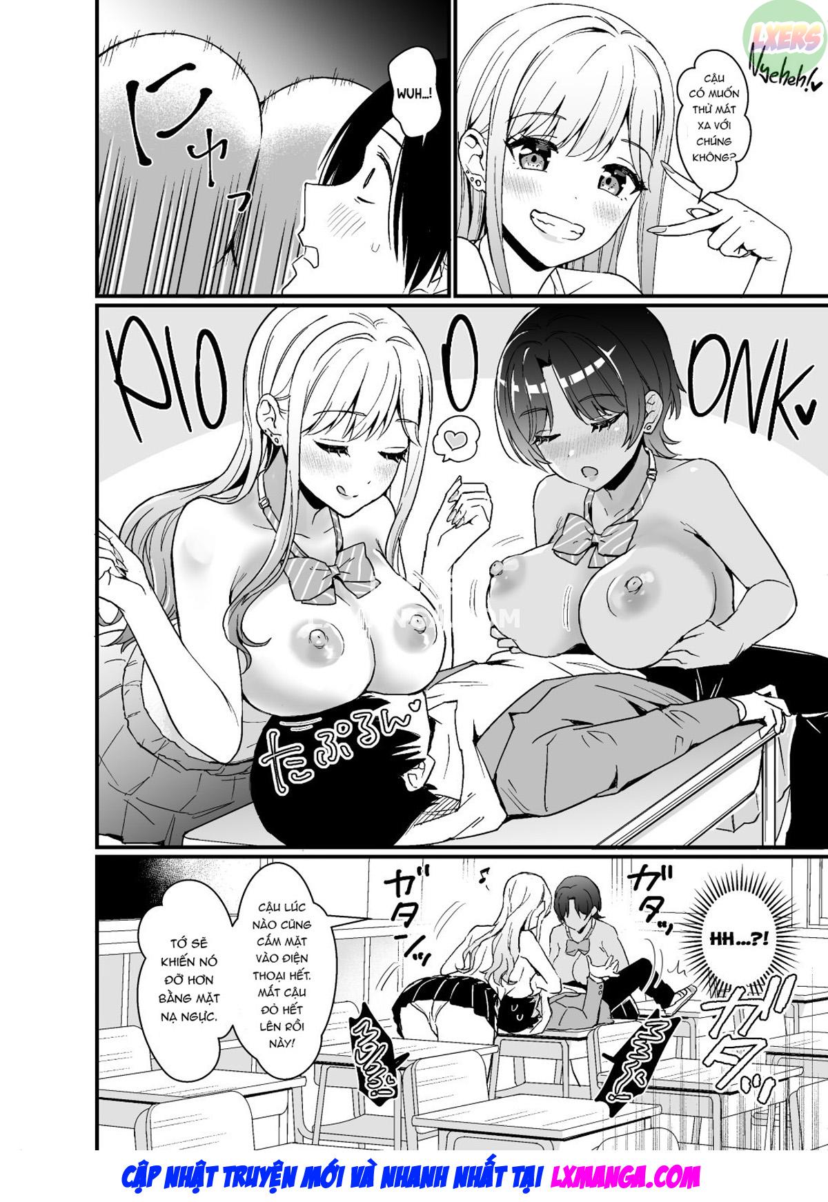 That Time Gyarus Asked Me to Grope their Tits After Class Oneshot - Page 13