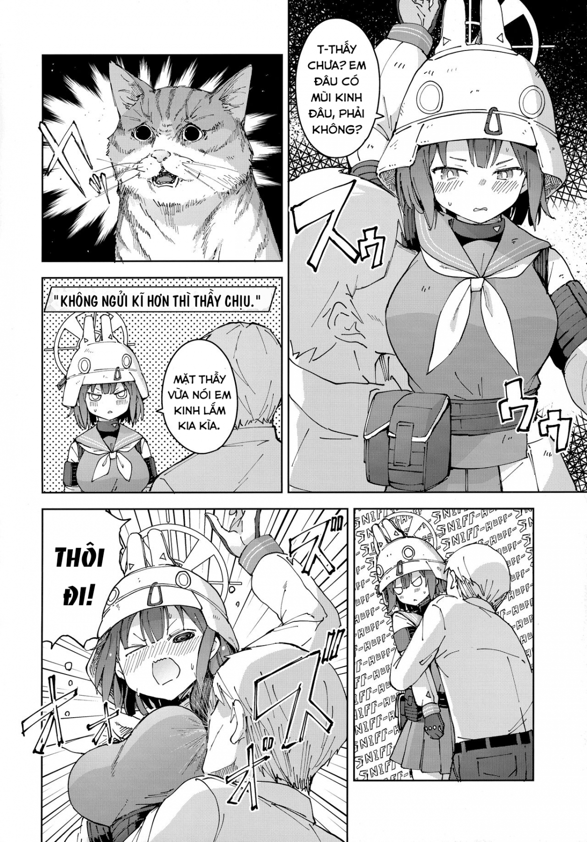 That Time I Boned Saki While Getting a Nice Whiff of Her Oneshot - Page 7