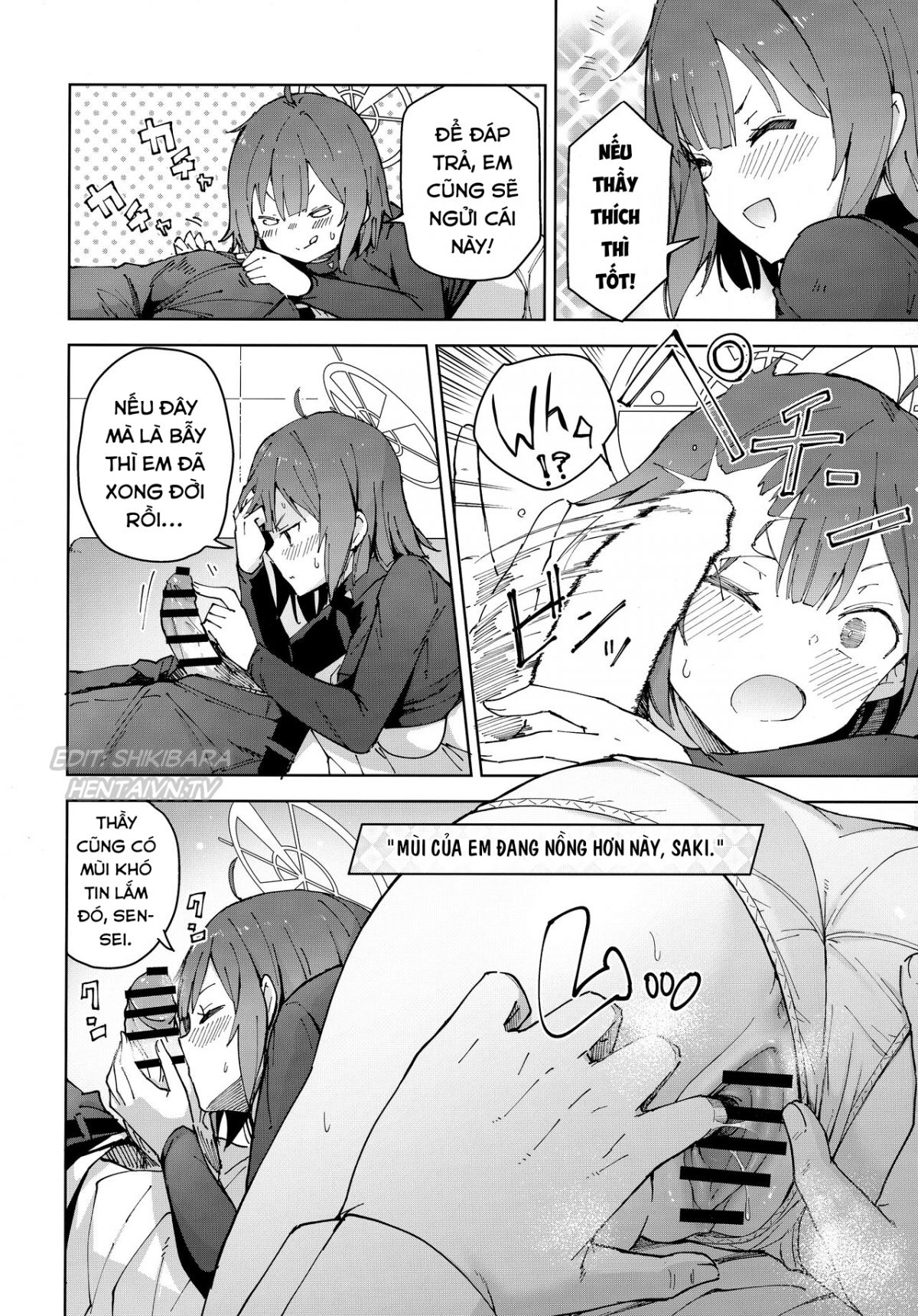 That Time I Boned Saki While Getting a Nice Whiff of Her Oneshot - Page 13