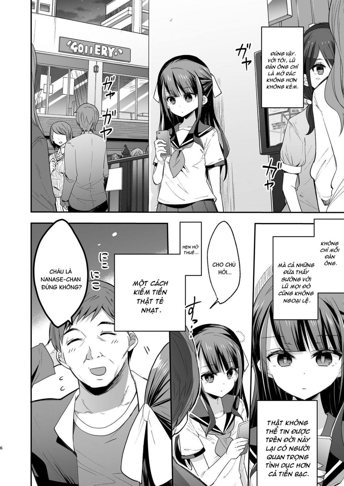 The day when the serious girl lost against the Oji-san Oneshot - Page 7