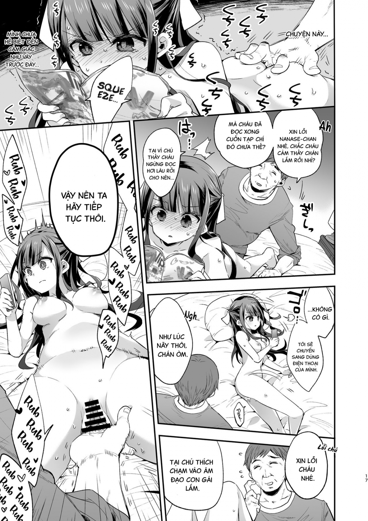 The day when the serious girl lost against the Oji-san Oneshot - Page 18