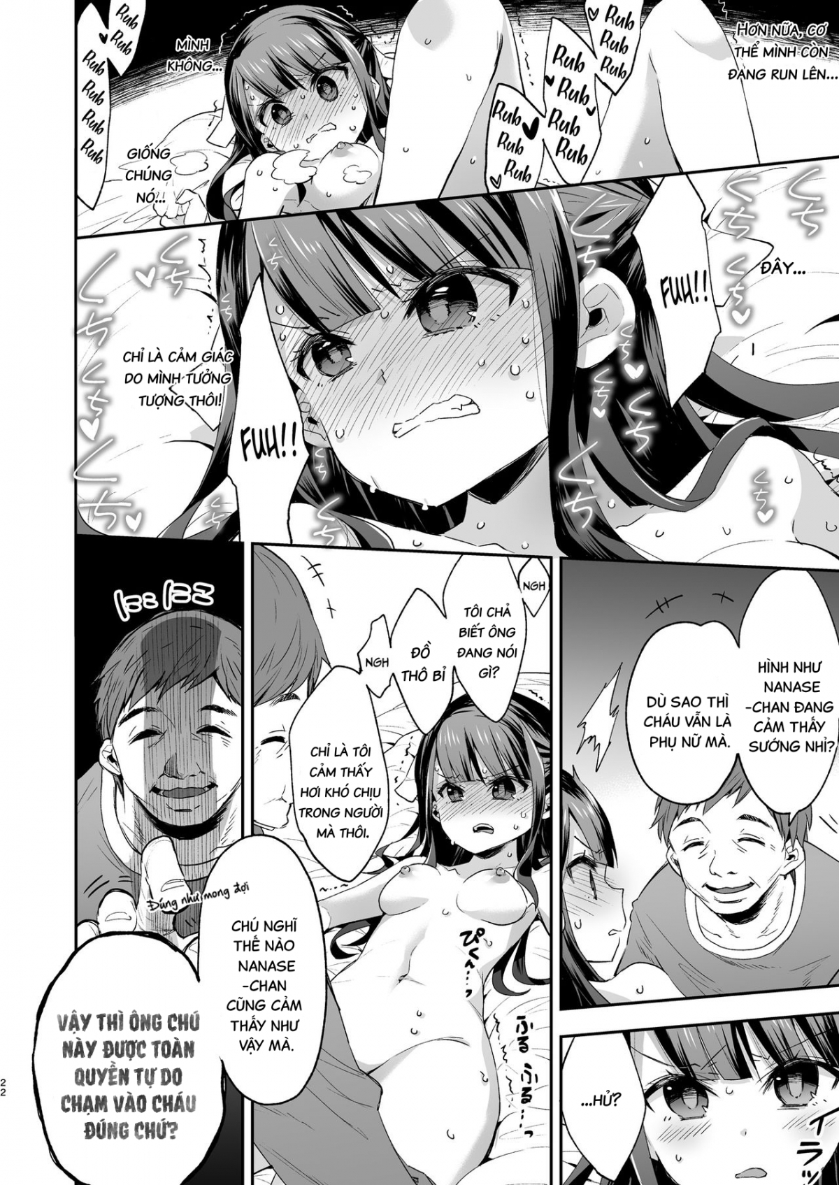 The day when the serious girl lost against the Oji-san Oneshot - Page 23