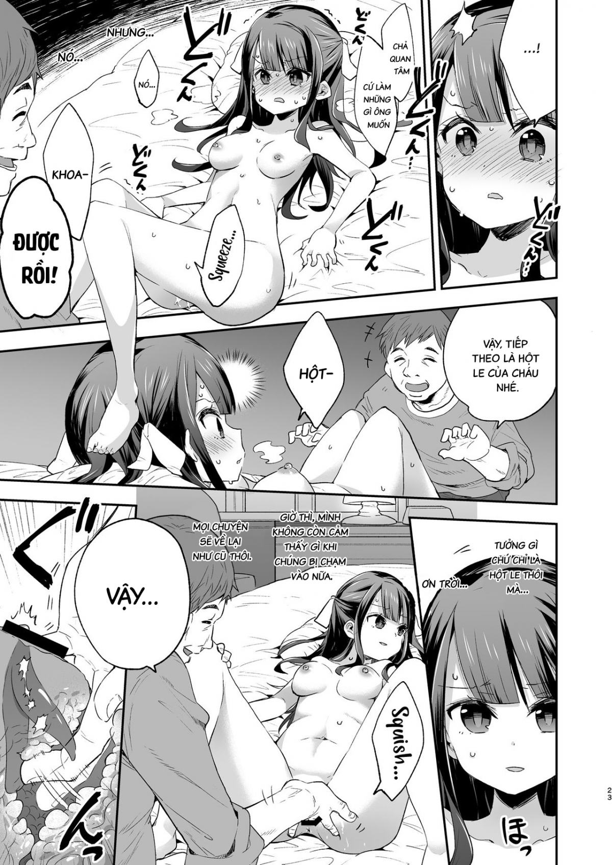 The day when the serious girl lost against the Oji-san Oneshot - Page 24