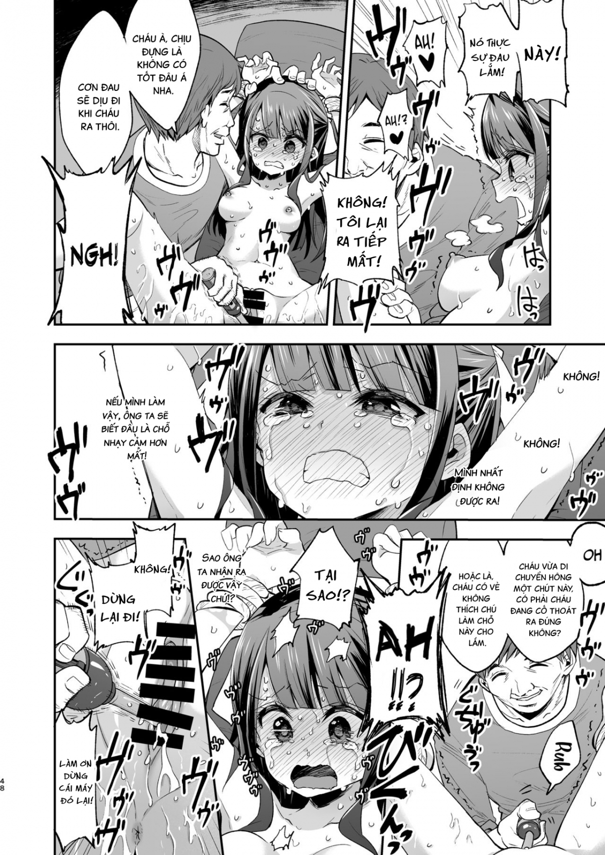 The day when the serious girl lost against the Oji-san Oneshot - Page 49