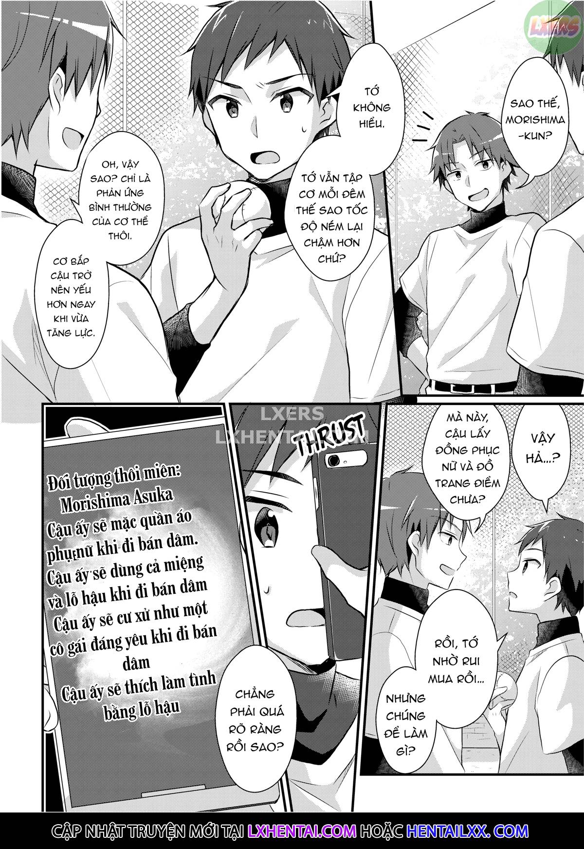 The Former Ace of the Baseball Team is a Prostitute Girl Oneshot - Page 10