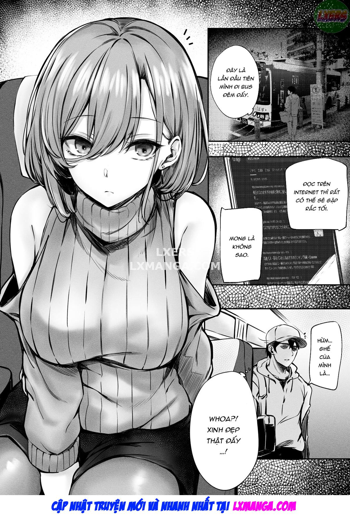 The Lady Next To Me Was Too Lewd I Masturbated And She Secretly Helped Me Out Oneshot - Page 8