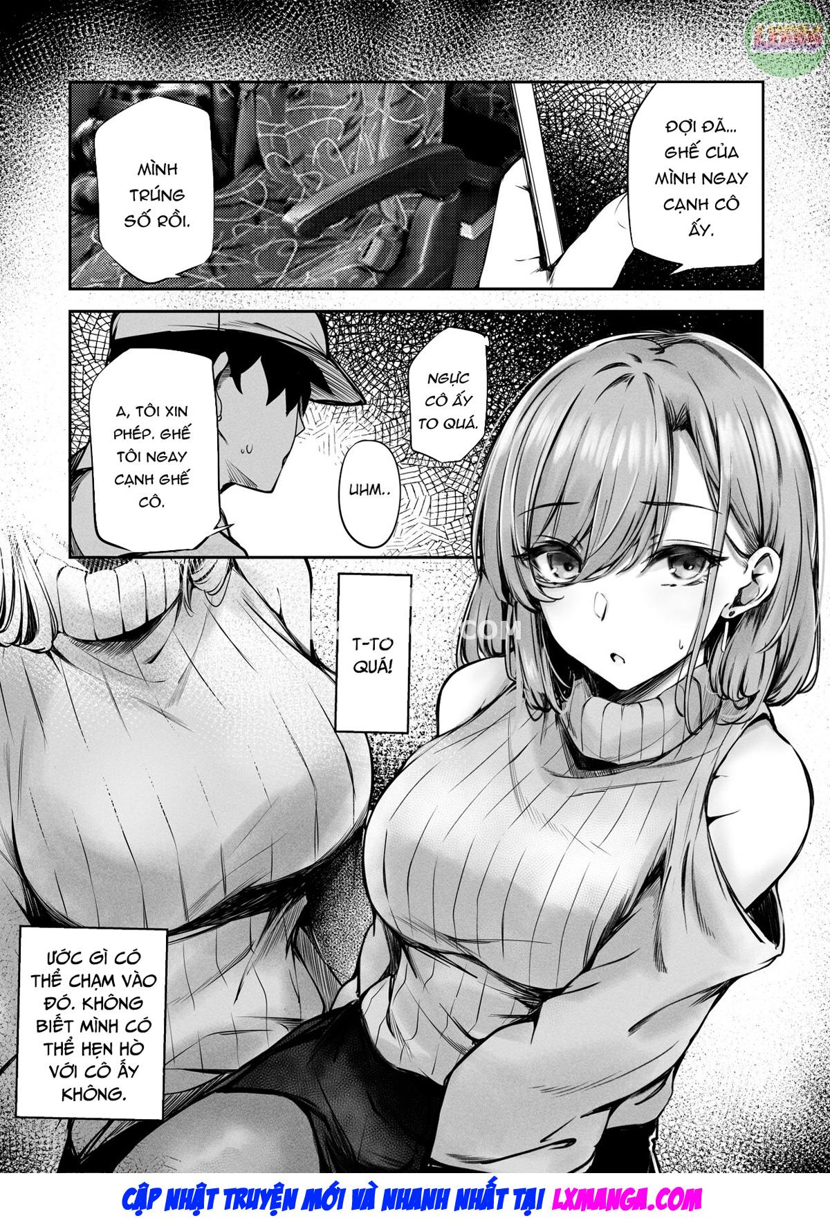 The Lady Next To Me Was Too Lewd I Masturbated And She Secretly Helped Me Out Oneshot - Page 9