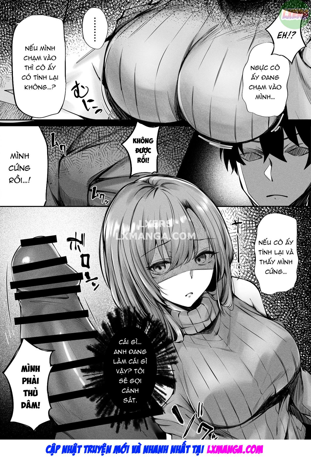 The Lady Next To Me Was Too Lewd I Masturbated And She Secretly Helped Me Out Oneshot - Page 12