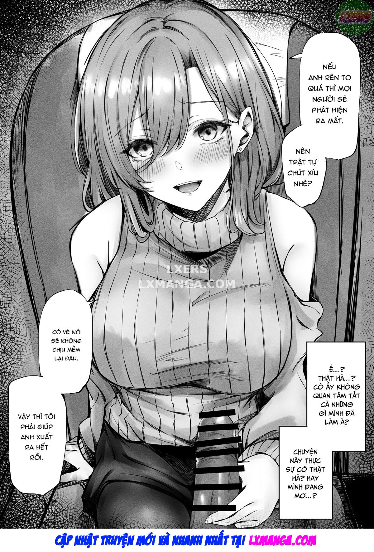 The Lady Next To Me Was Too Lewd I Masturbated And She Secretly Helped Me Out Oneshot - Page 15