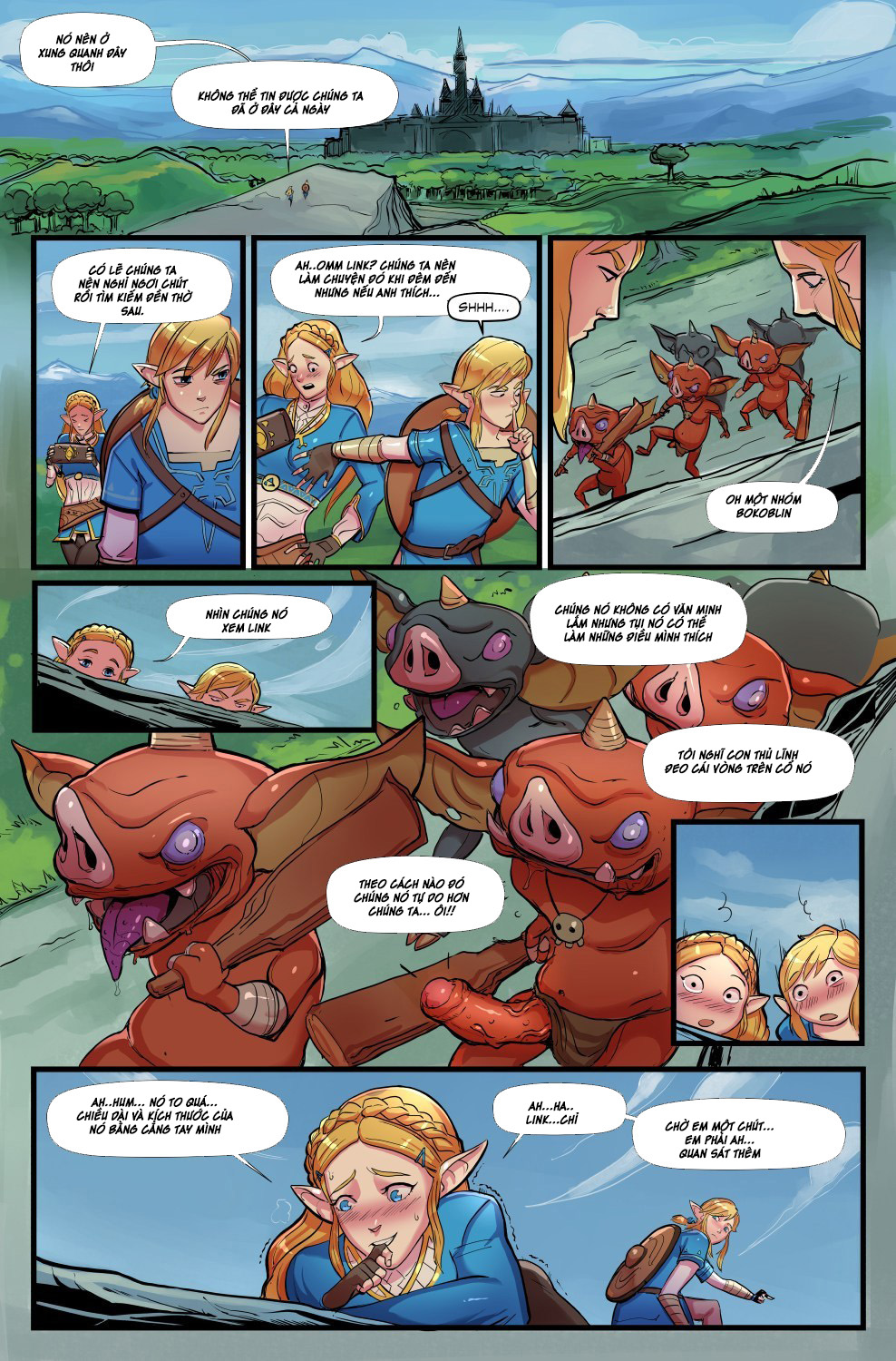 The Legend of Zelda: Breath of Bokoblin Cock Chap 1 - Page 2