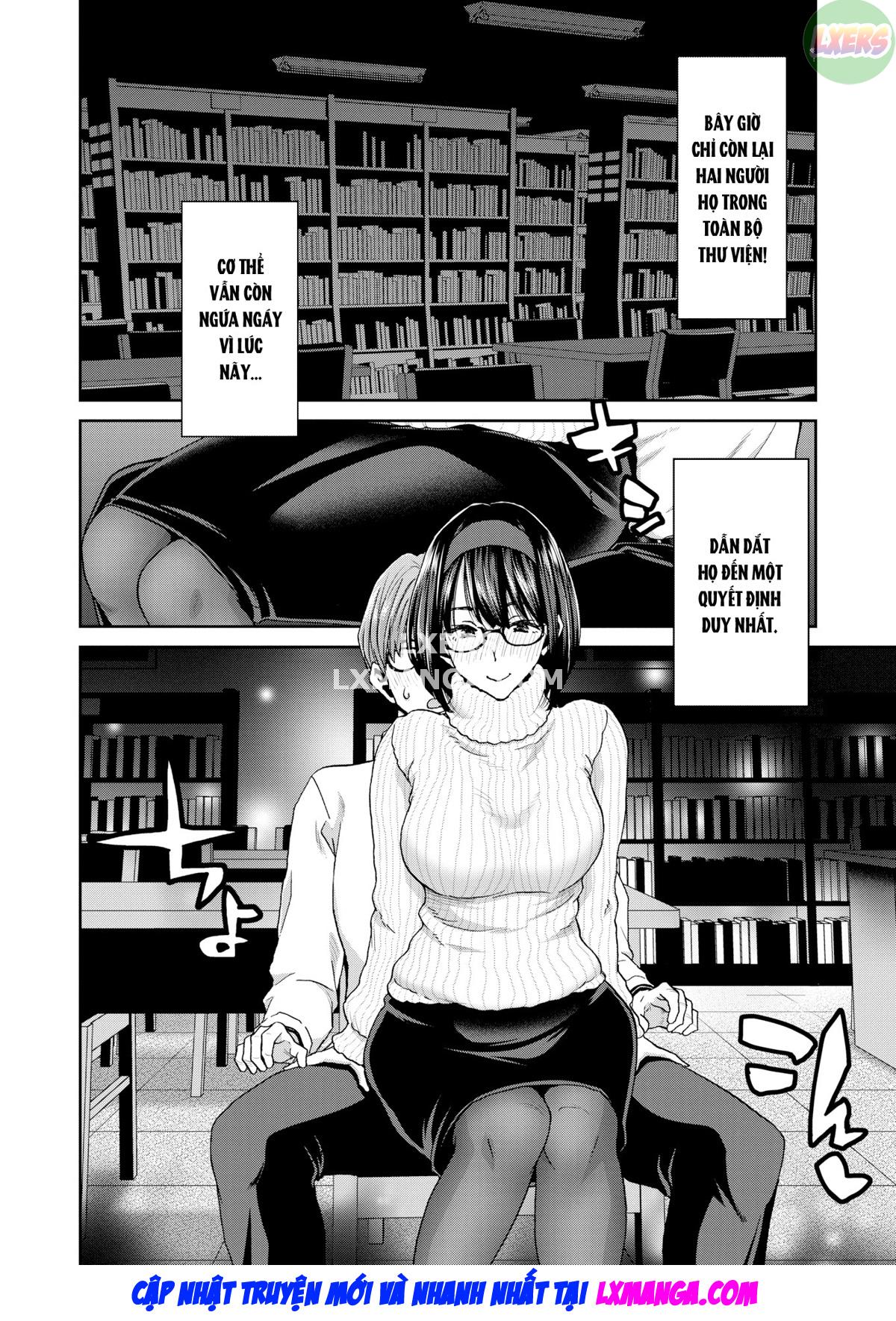 The Lower-Body Issues of Strict Women - Librarian Shitani Hikaru (28) Oneshot - Page 9