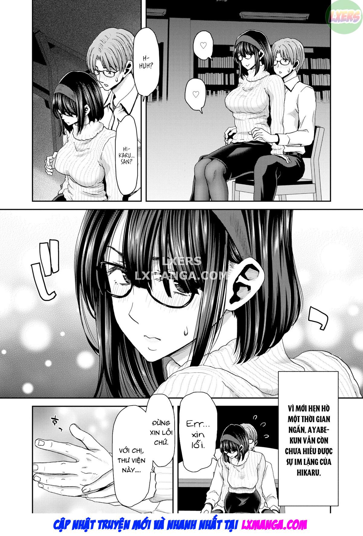 The Lower-Body Issues of Strict Women - Librarian Shitani Hikaru (28) Oneshot - Page 10