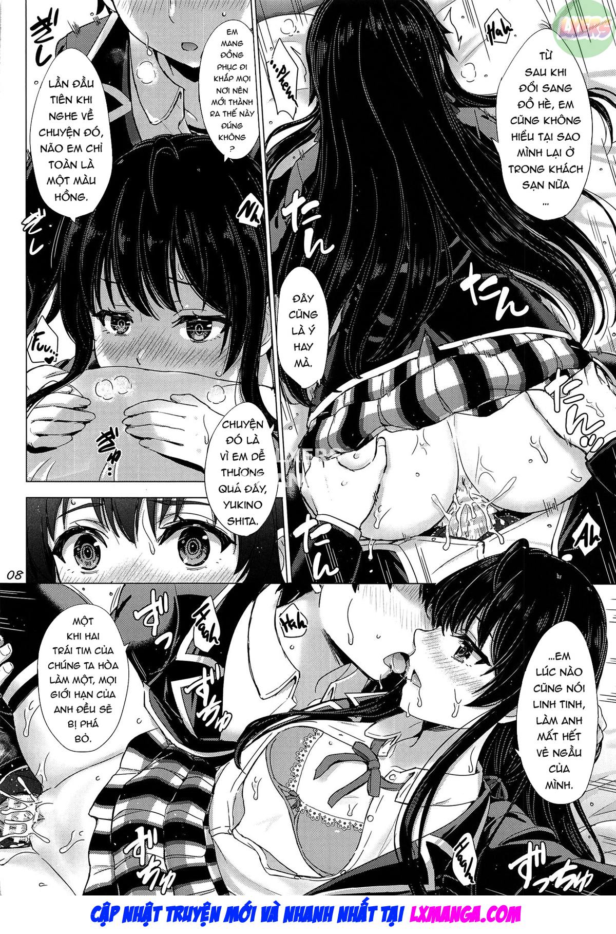 The Naughty Secrets of the Yukinoshita Sisters Oneshot - Page 10