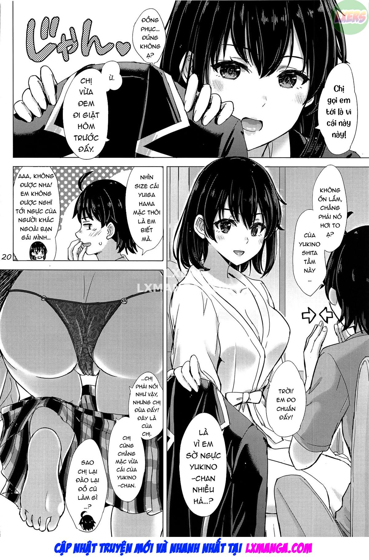 The Naughty Secrets of the Yukinoshita Sisters Oneshot - Page 22