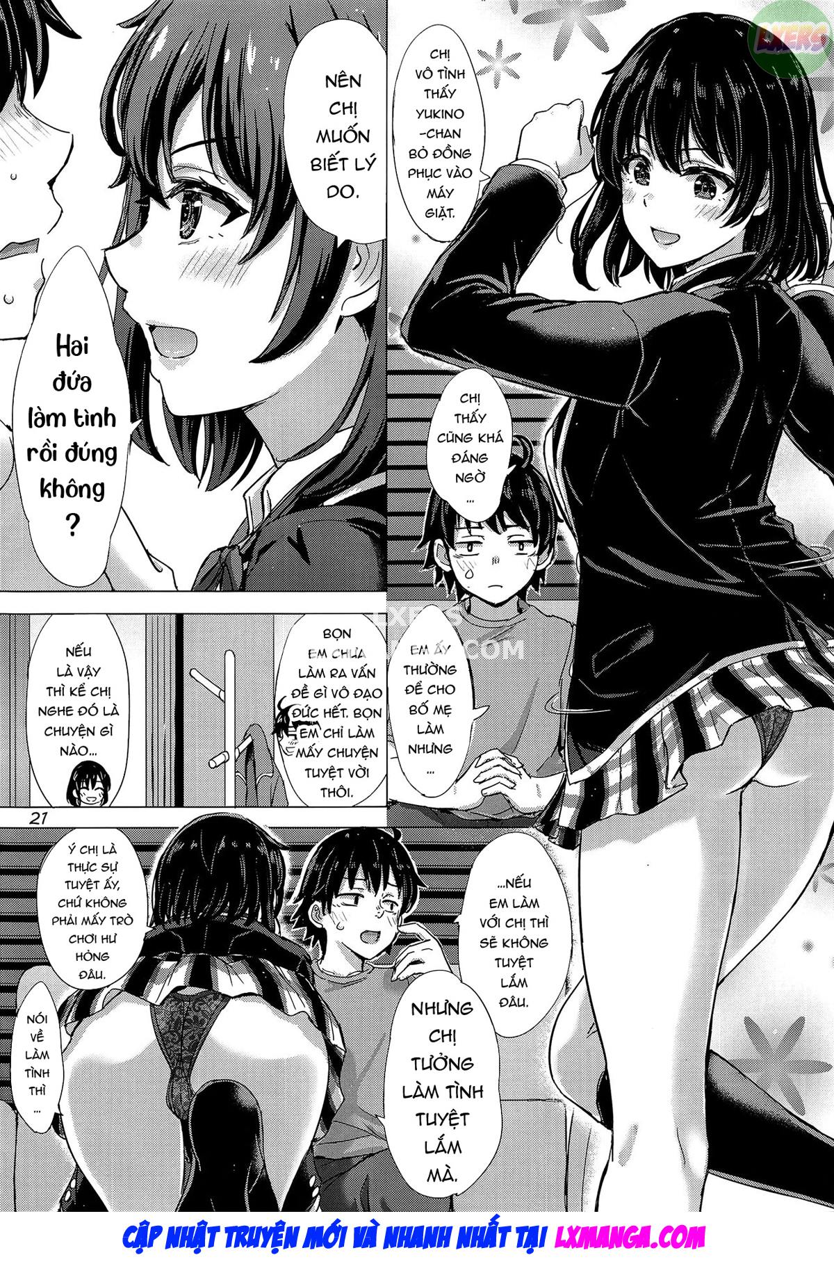 The Naughty Secrets of the Yukinoshita Sisters Oneshot - Page 23