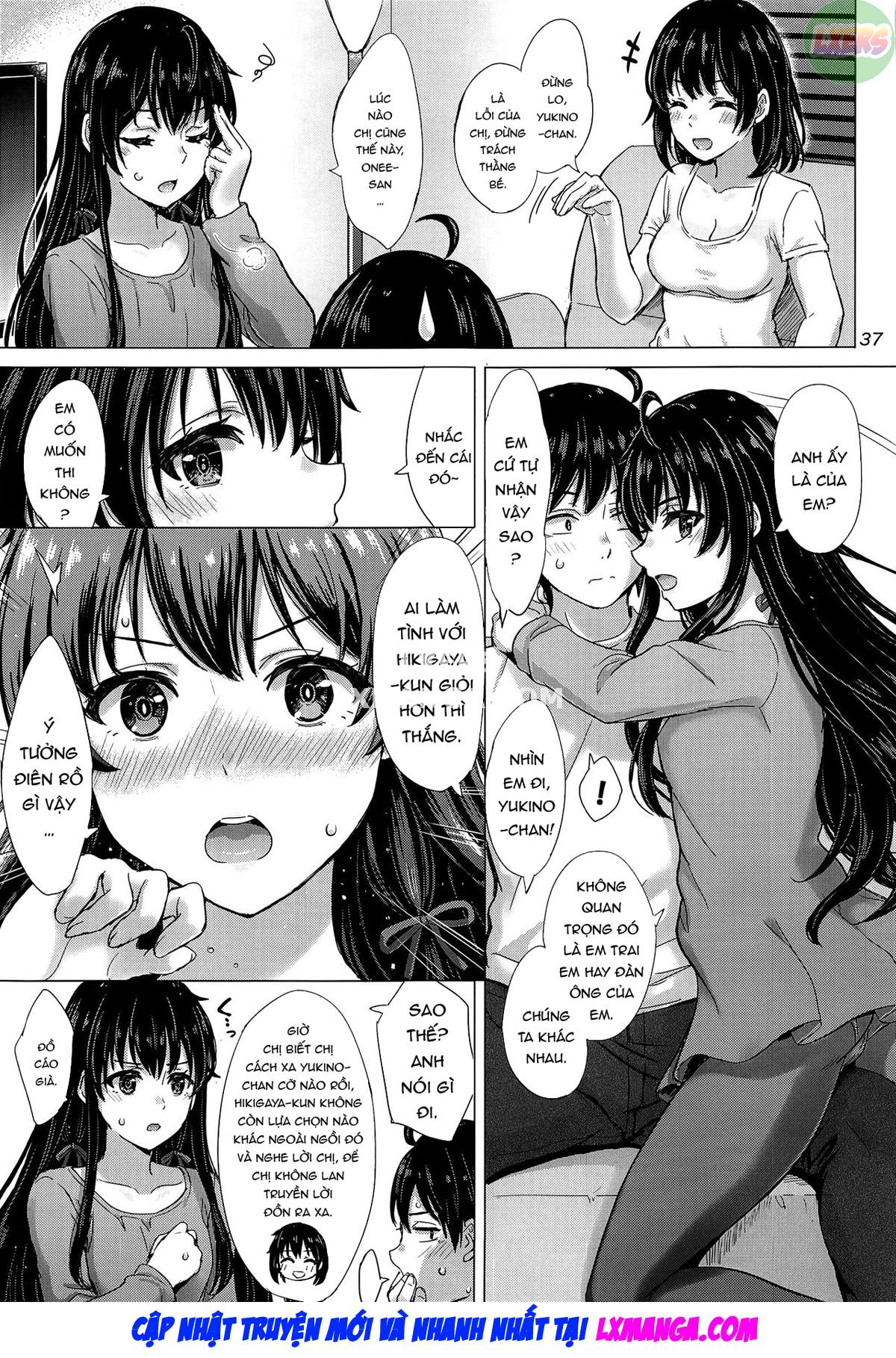 The Naughty Secrets of the Yukinoshita Sisters Oneshot - Page 39