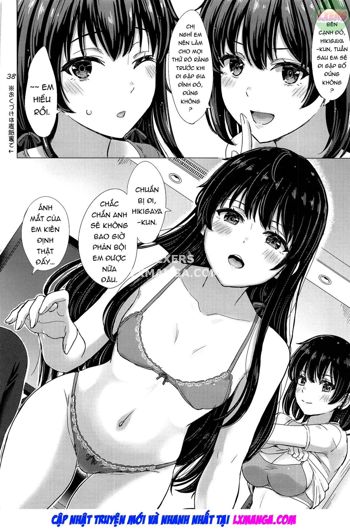 The Naughty Secrets of the Yukinoshita Sisters Oneshot - Page 40