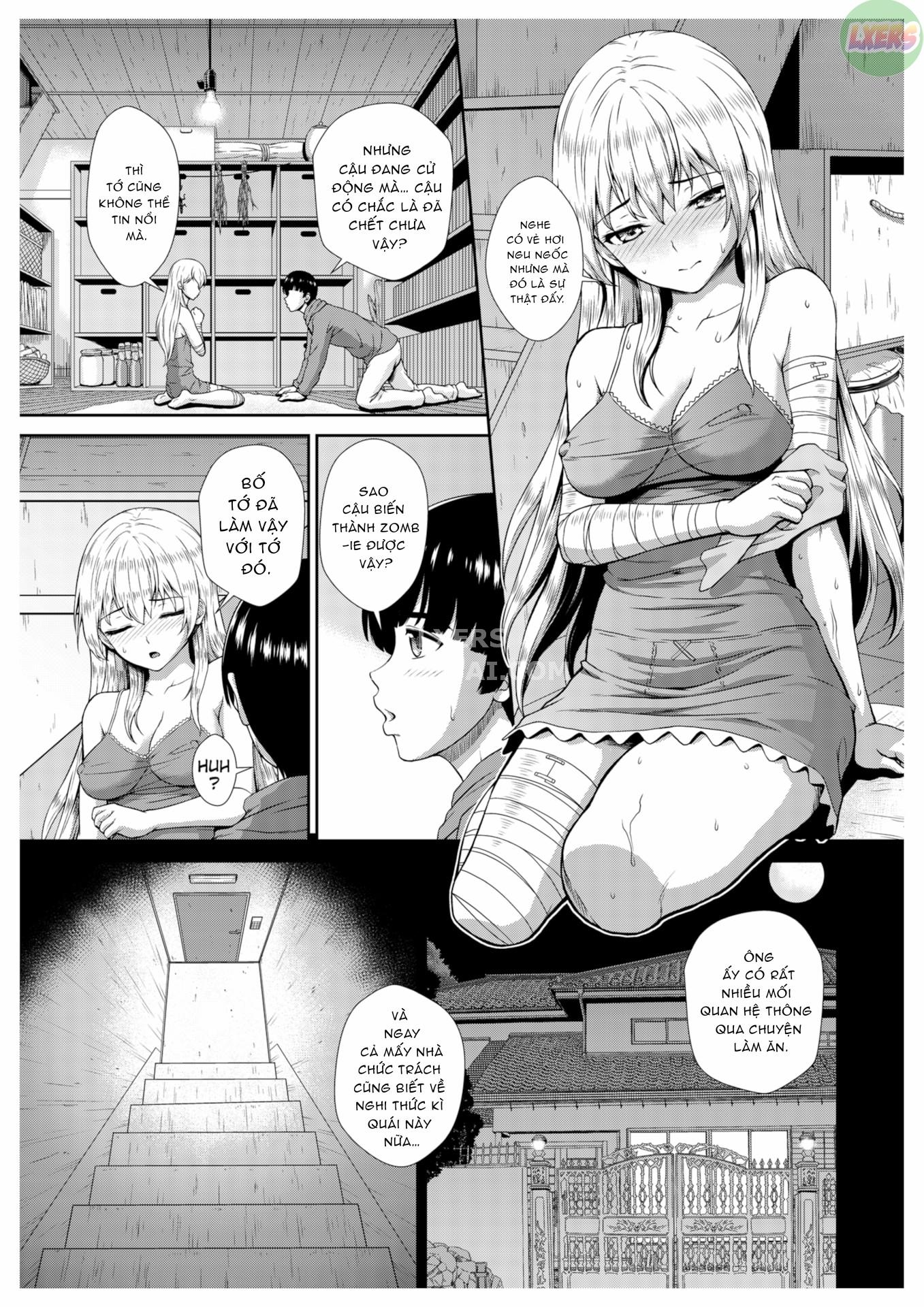 The Path to Salvation for a Zombie Girl is Creampie Sex Chapter 2 - Page 12