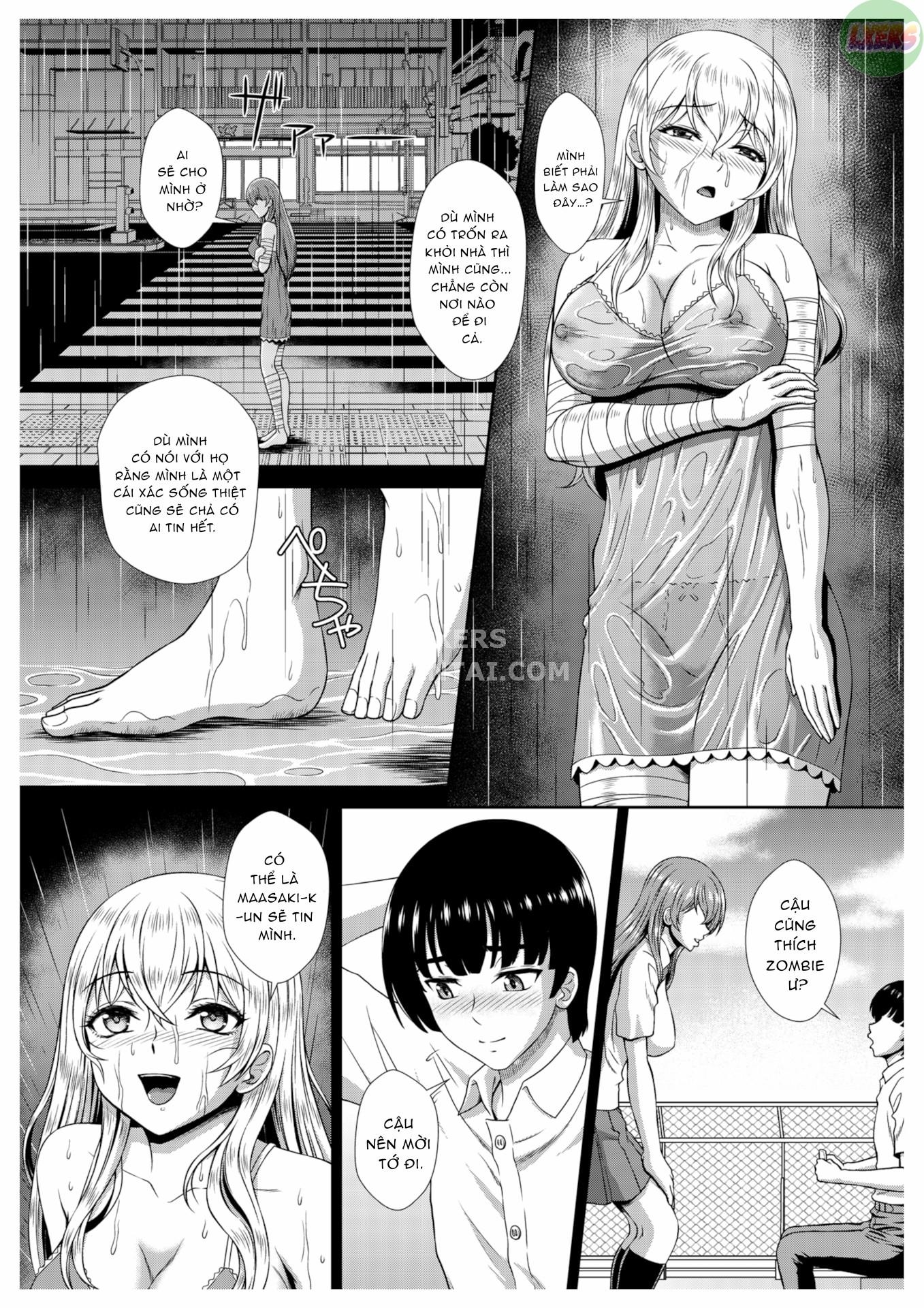 The Path to Salvation for a Zombie Girl is Creampie Sex Chapter 2 - Page 14