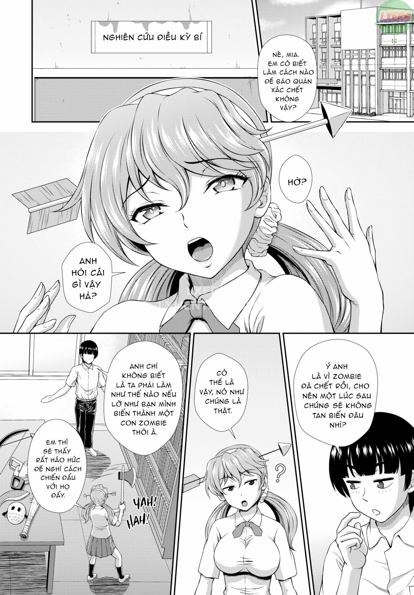 The Path to Salvation for a Zombie Girl is Creampie Sex Chapter 3 - Page 13