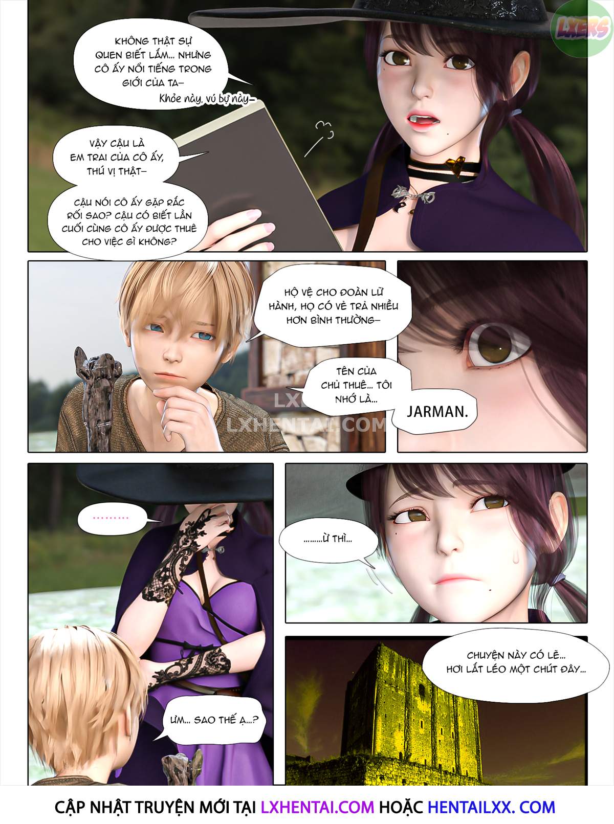 The Rose Fall Into Darkness Chapter 3 - Page 7