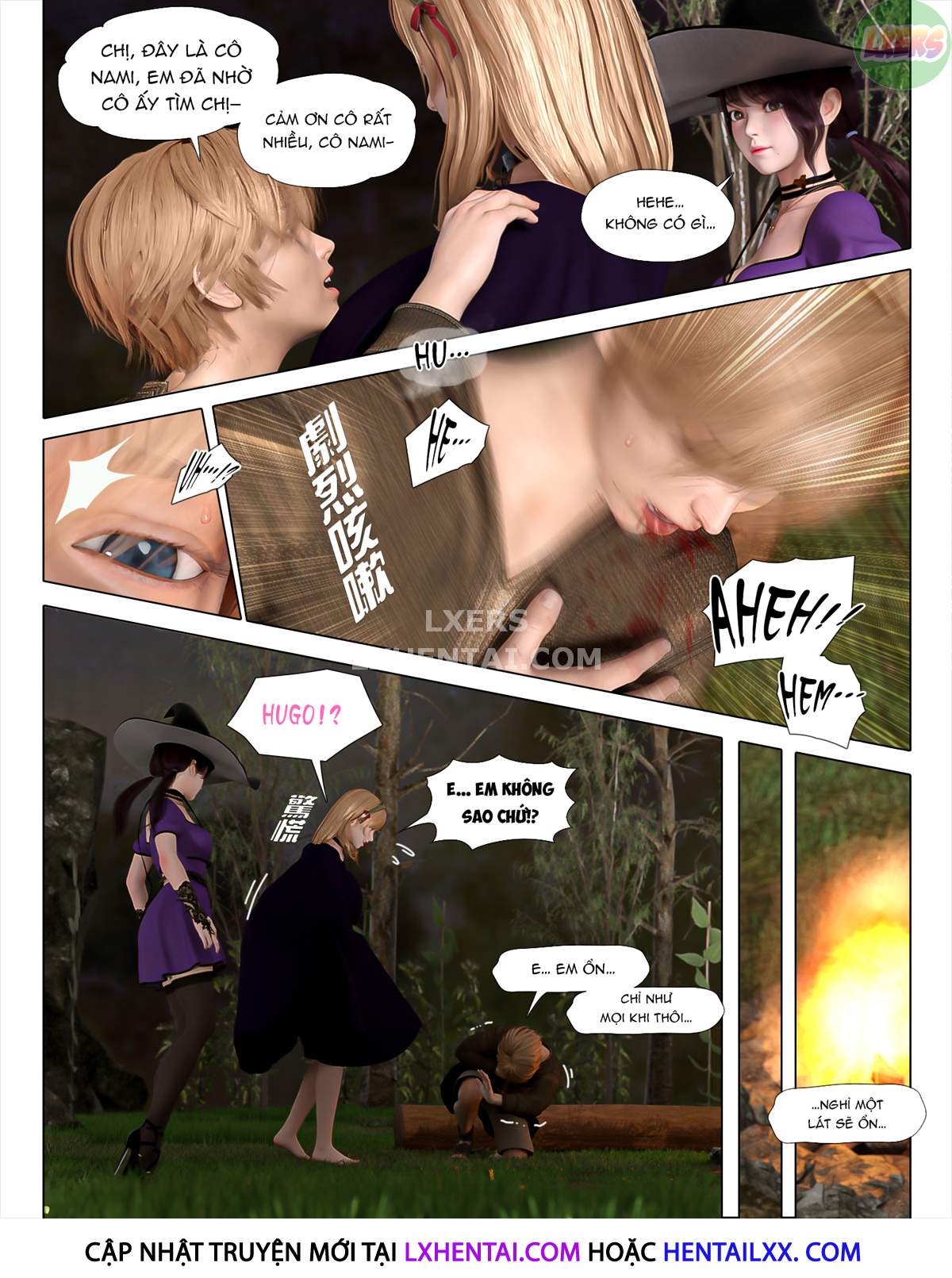 The Rose Fall Into Darkness Chapter 3 - Page 54